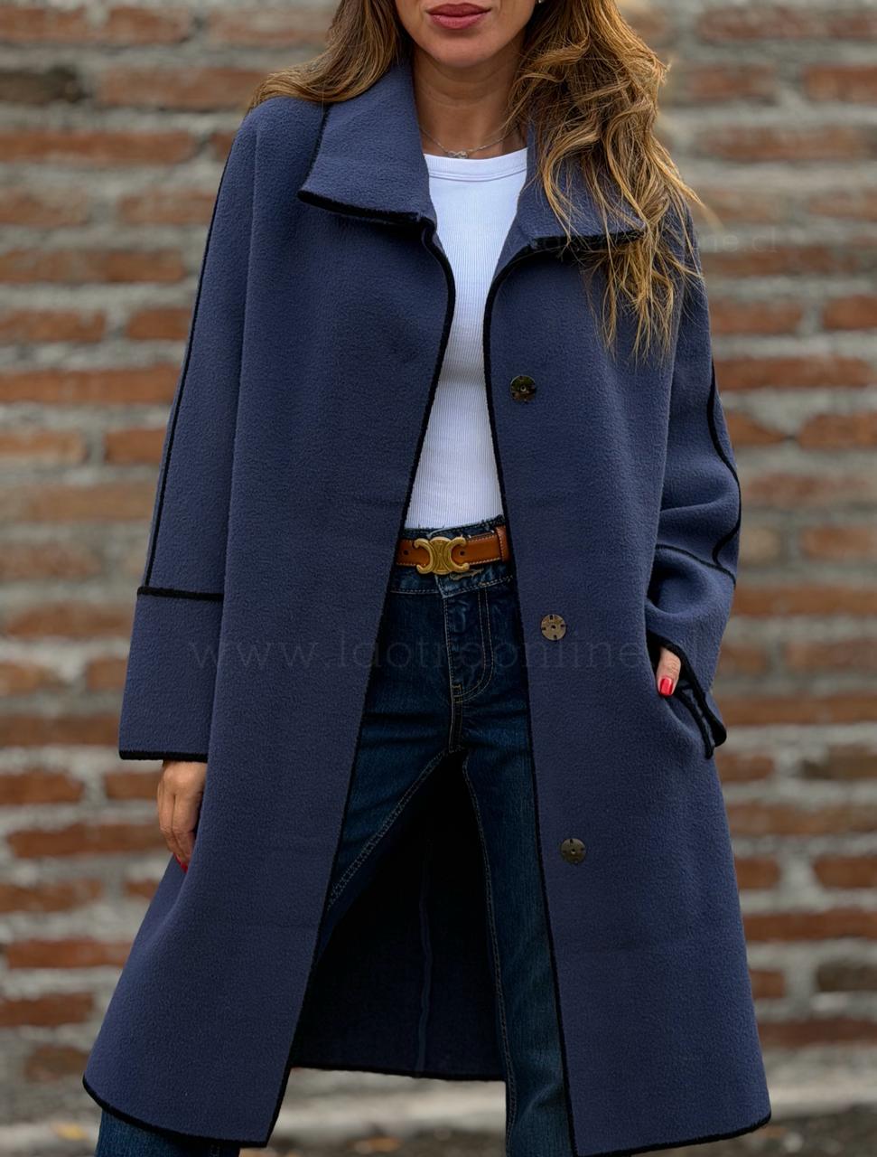 Abrigo Aura azul