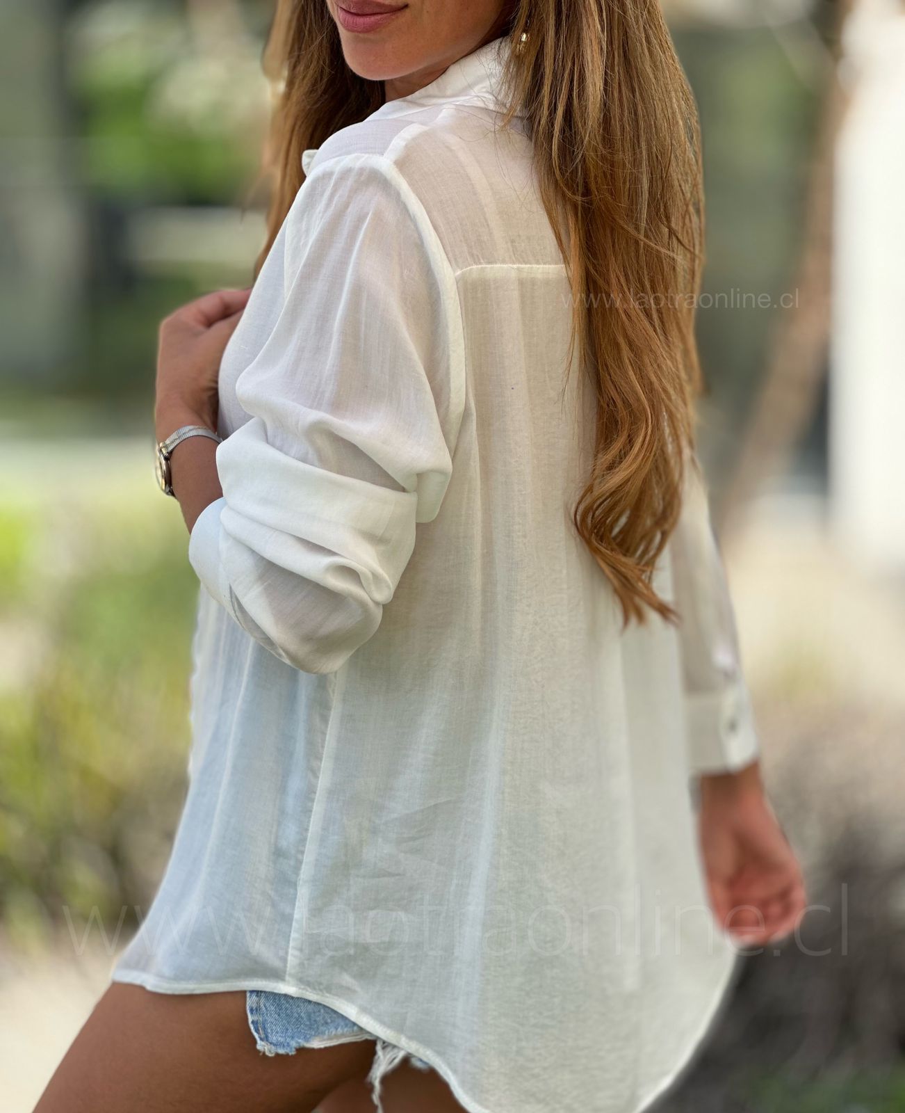 Blusa Inglaterra blanco