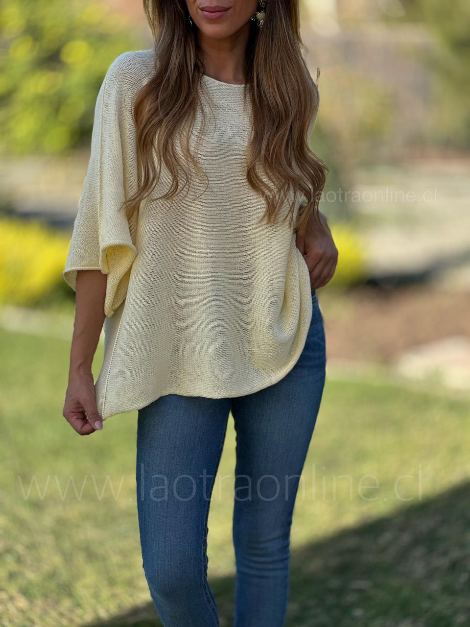 Sweater Pucón mantequilla
