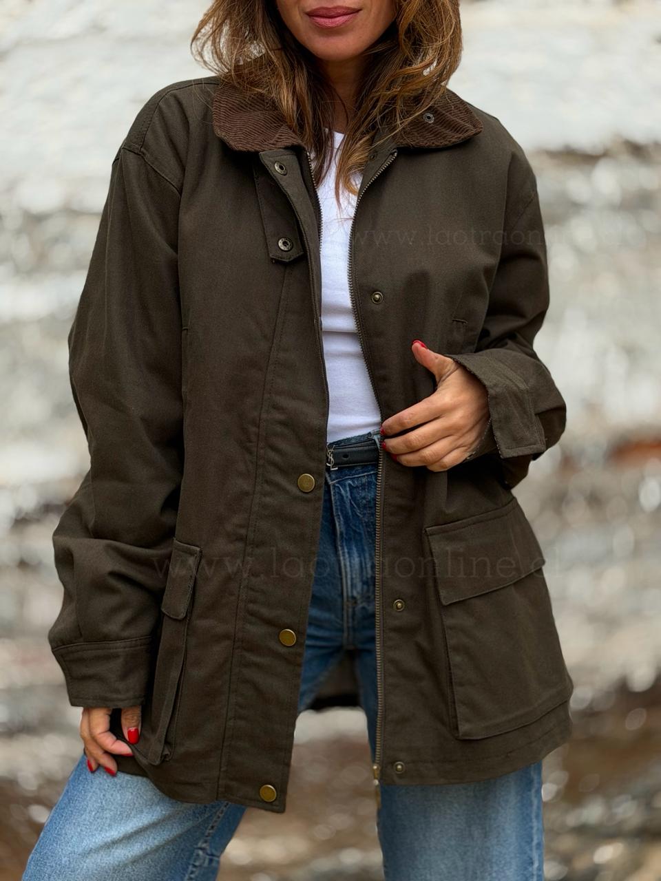 Chaqueta Capri olivo