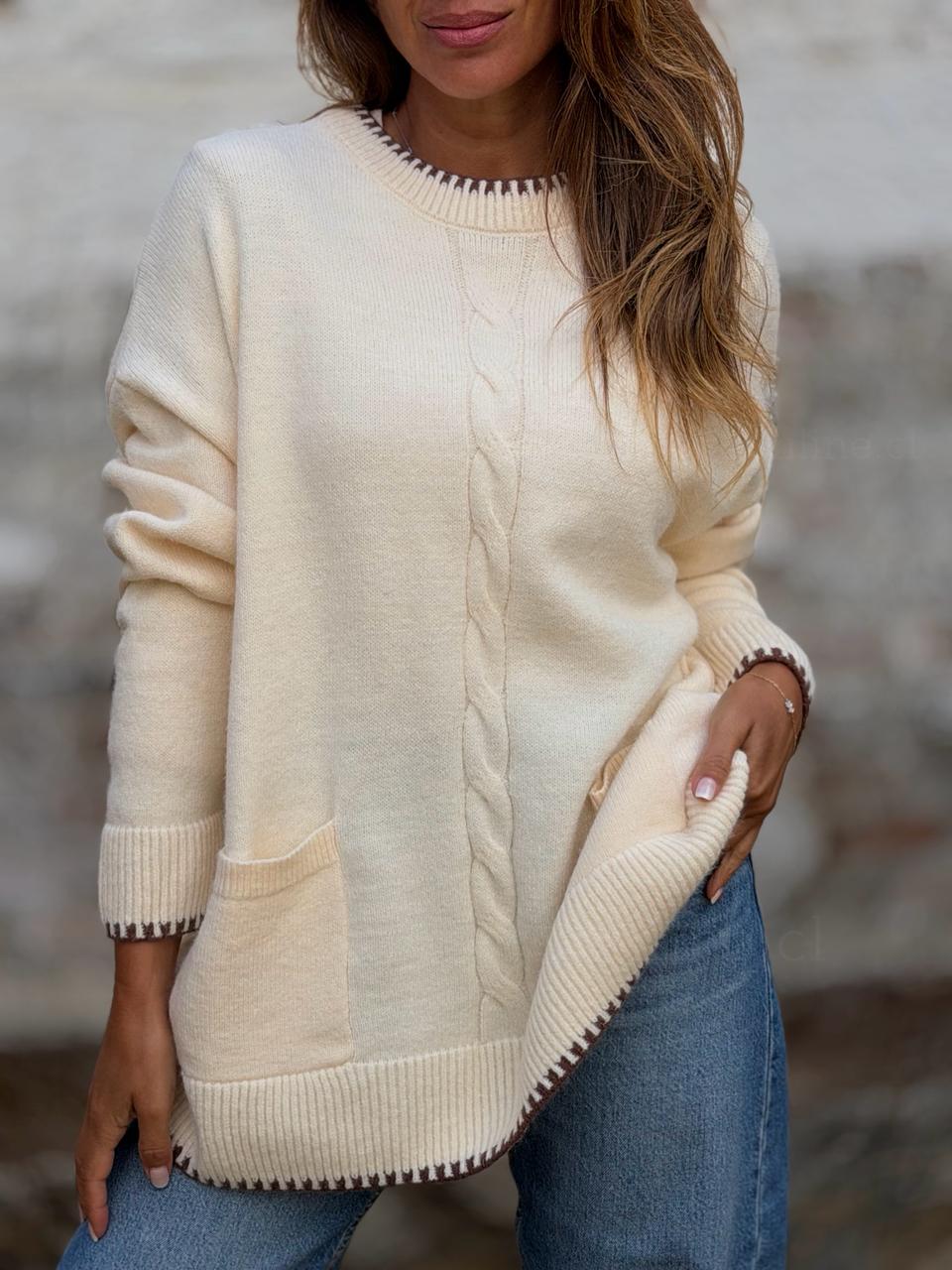Sweater Palermo crema