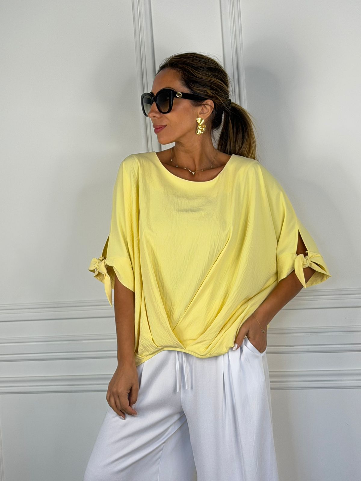 Blusa Livorno amarillo
