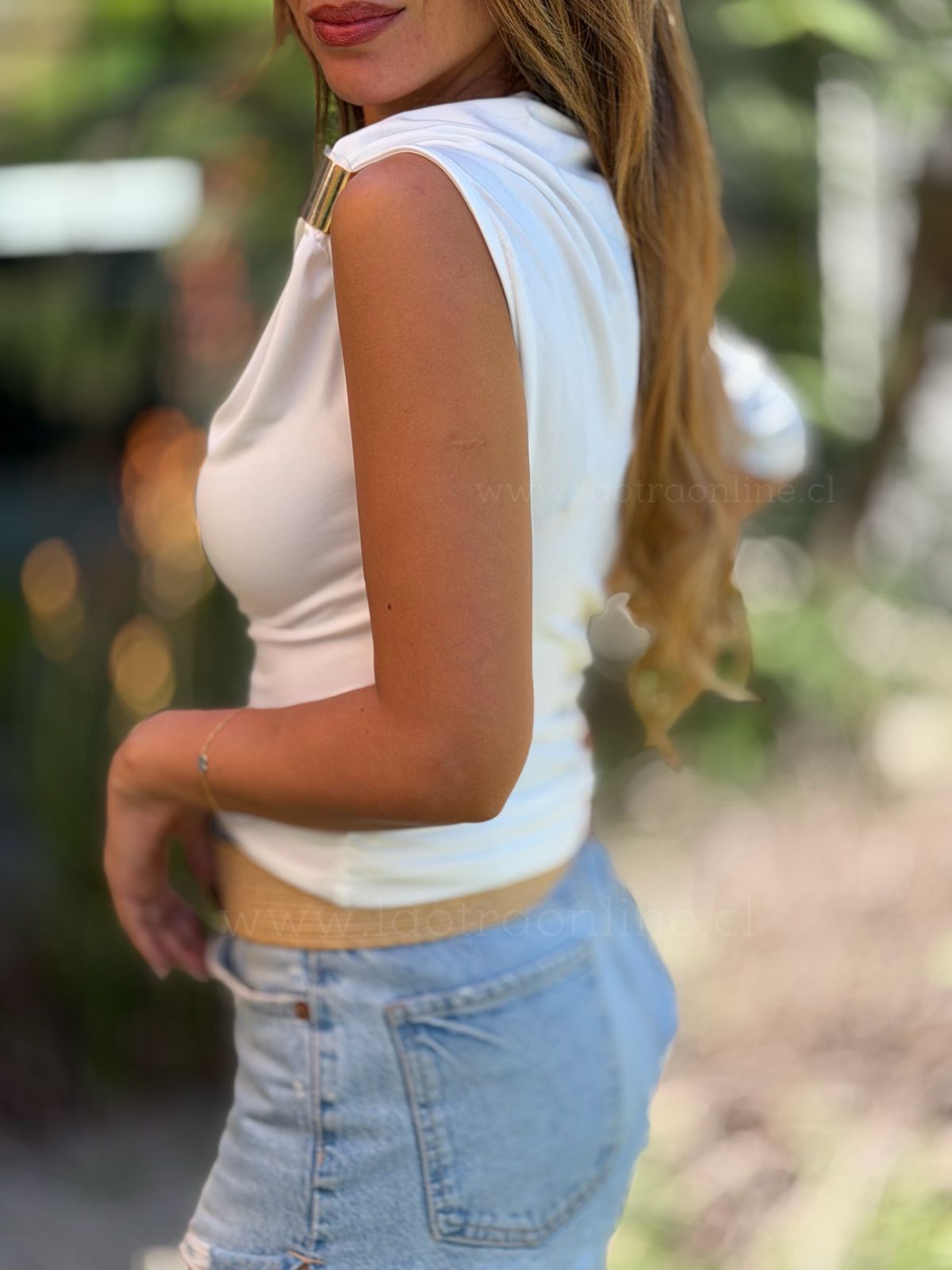 Polera Ángeles blanco