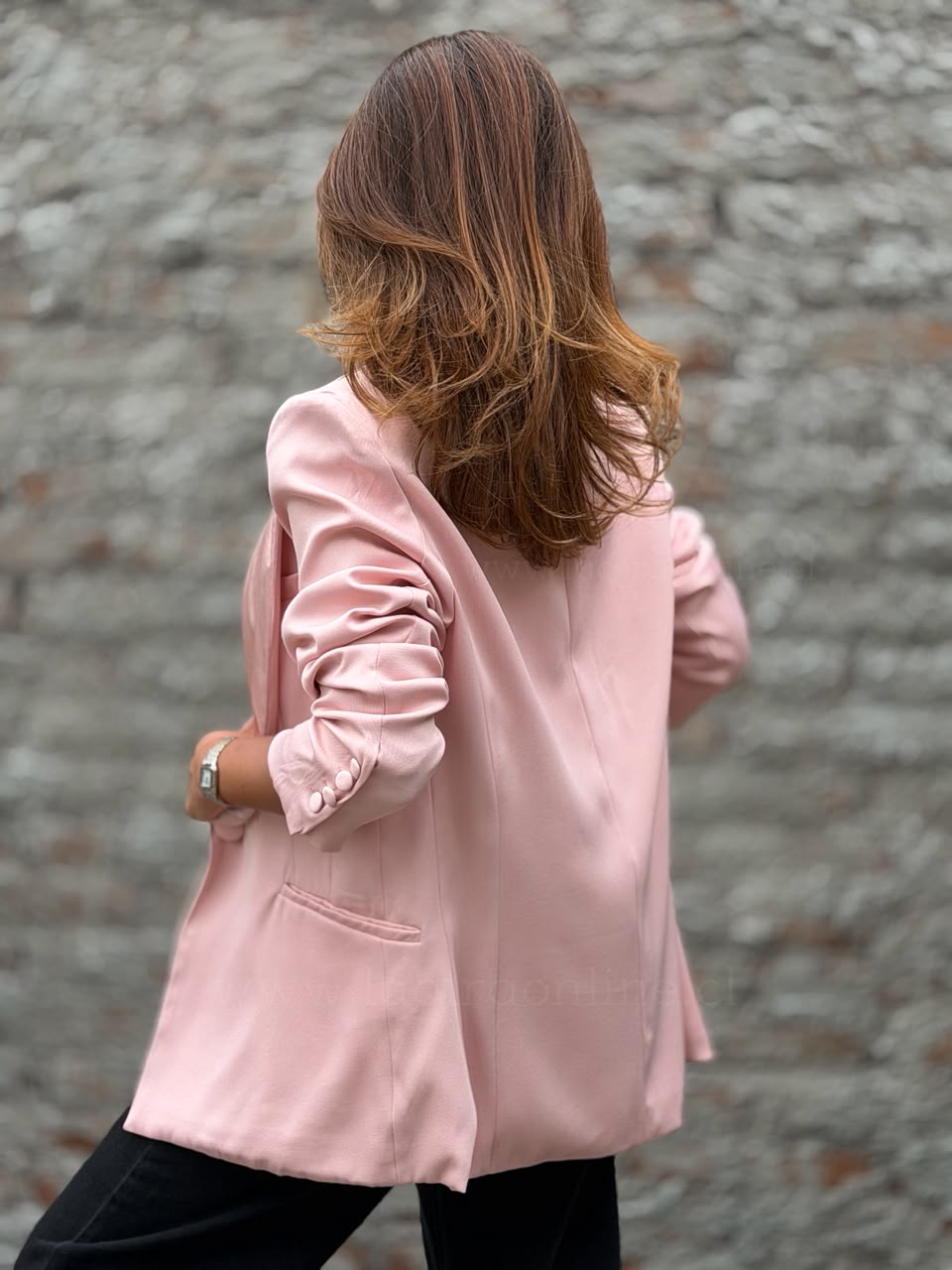 Blazer Filipinas rosa