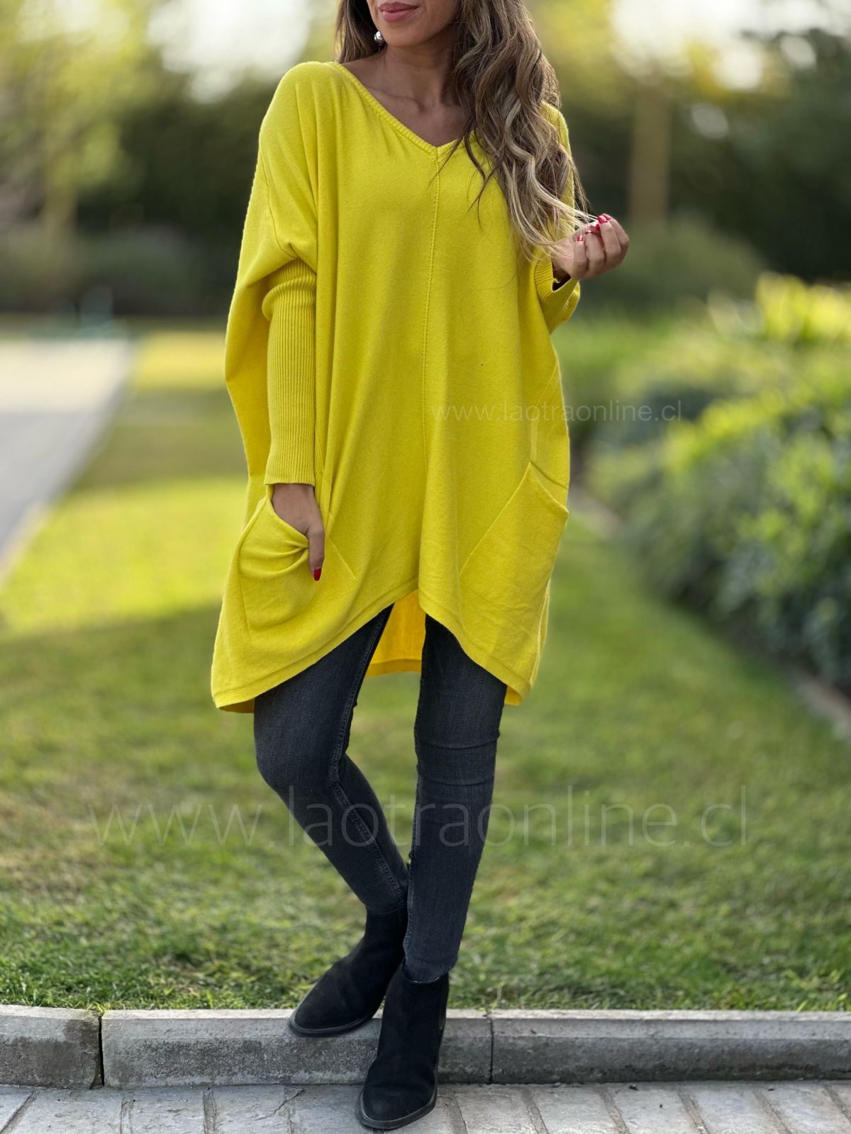 Oversize Barranquilla amarillo