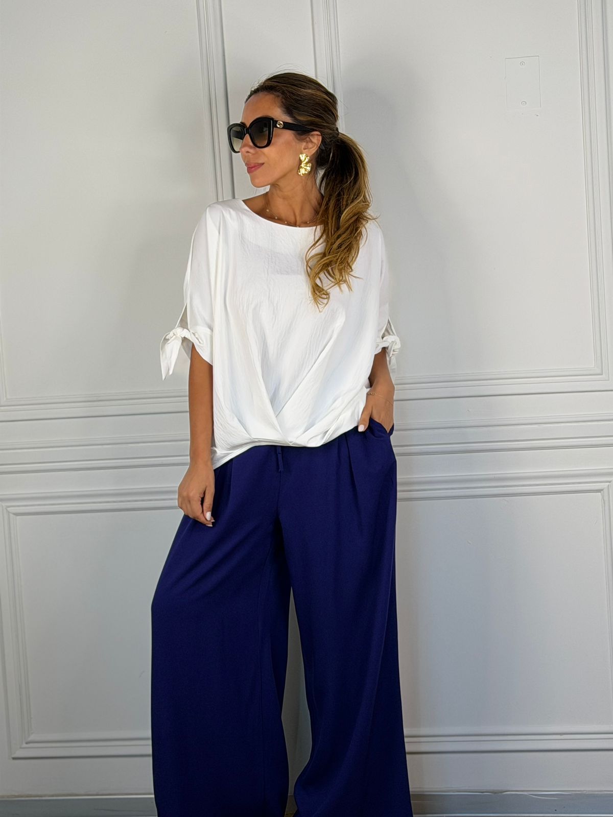 Blusa Livorno blanco