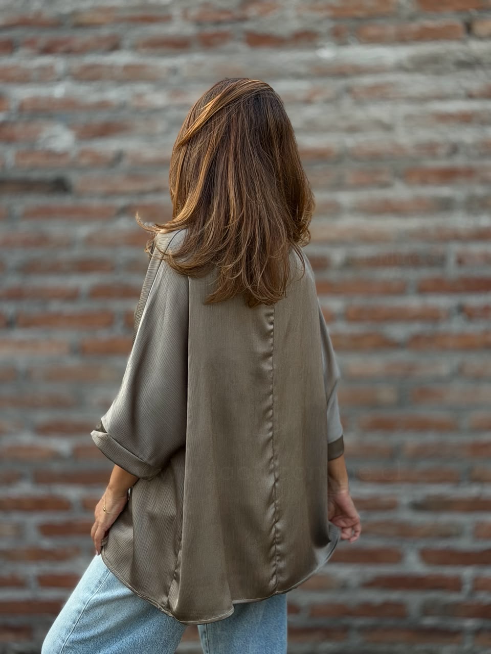 Blusón Perfecto taupe