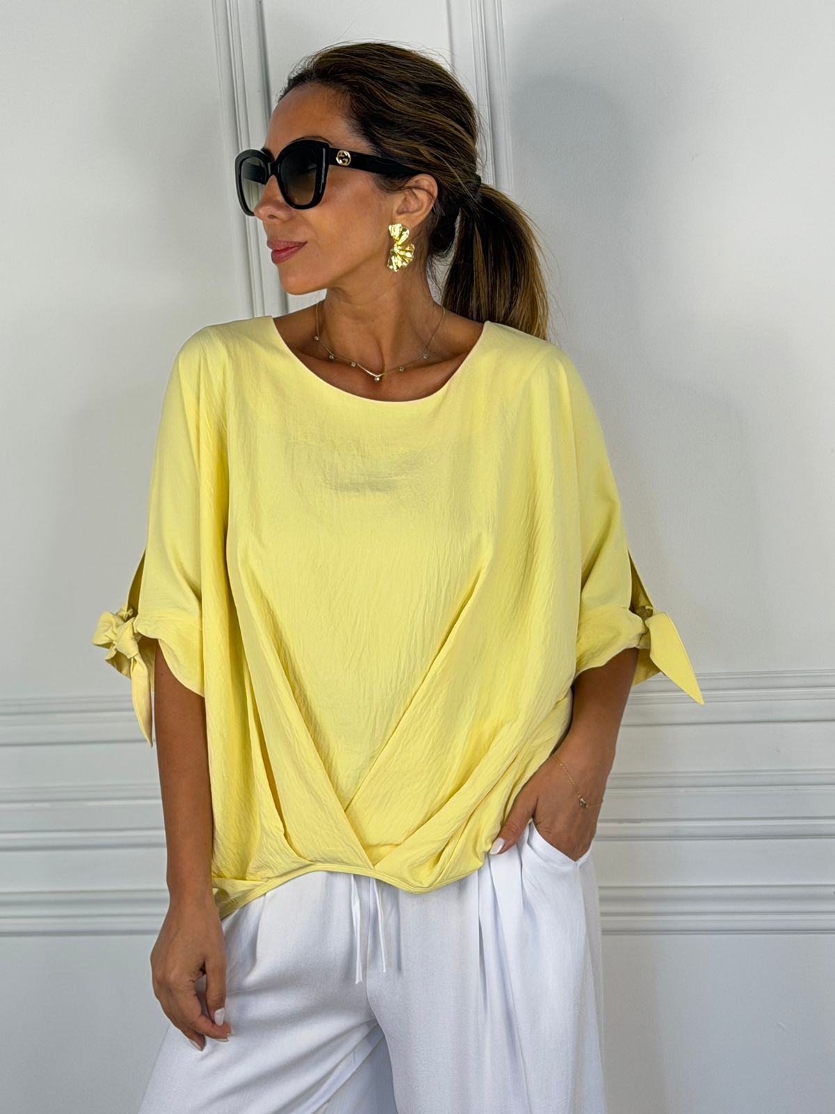 Blusa Livorno amarillo