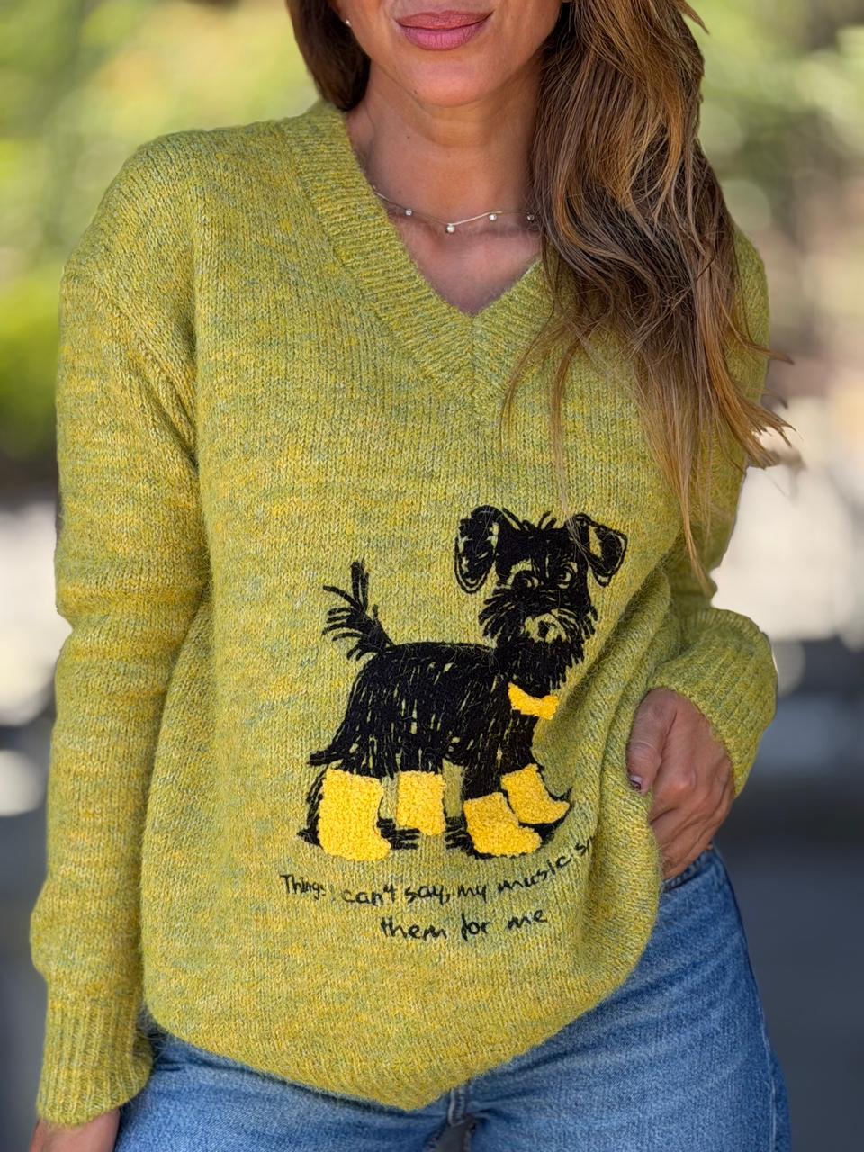 Sweater Puppy limon