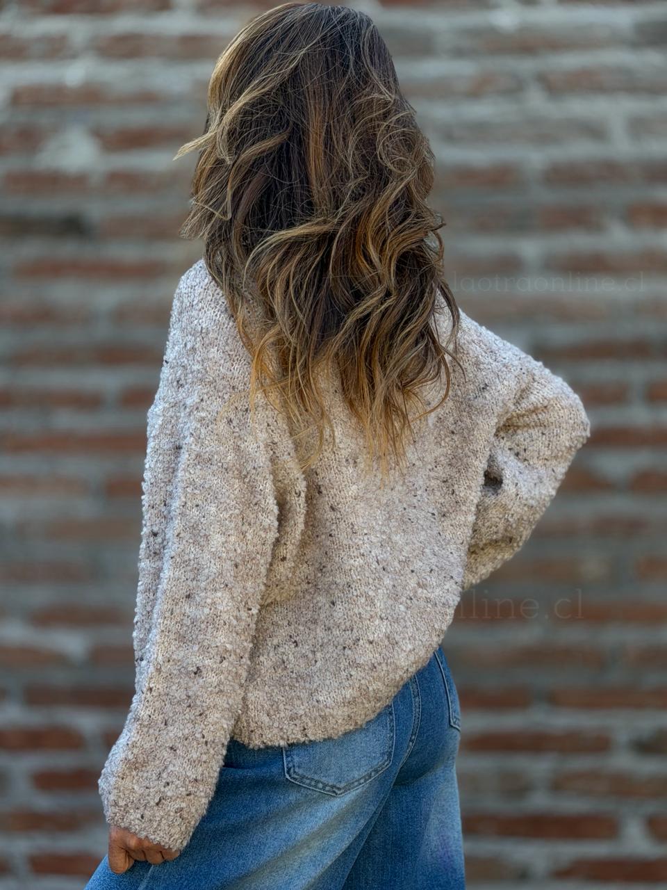 Sweater Boucle Delicado arena