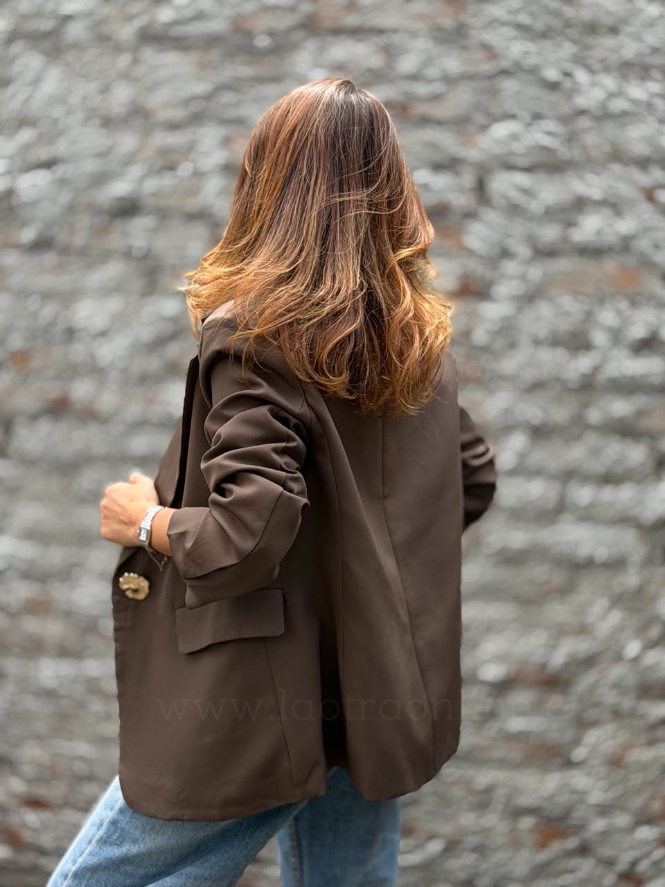 Blazer Praga marrón
