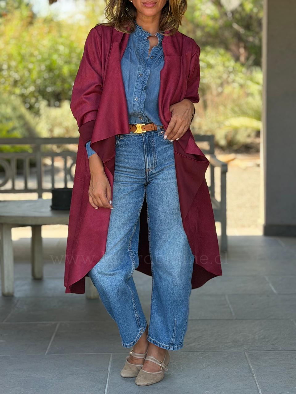 Abrigo Suecia cherry