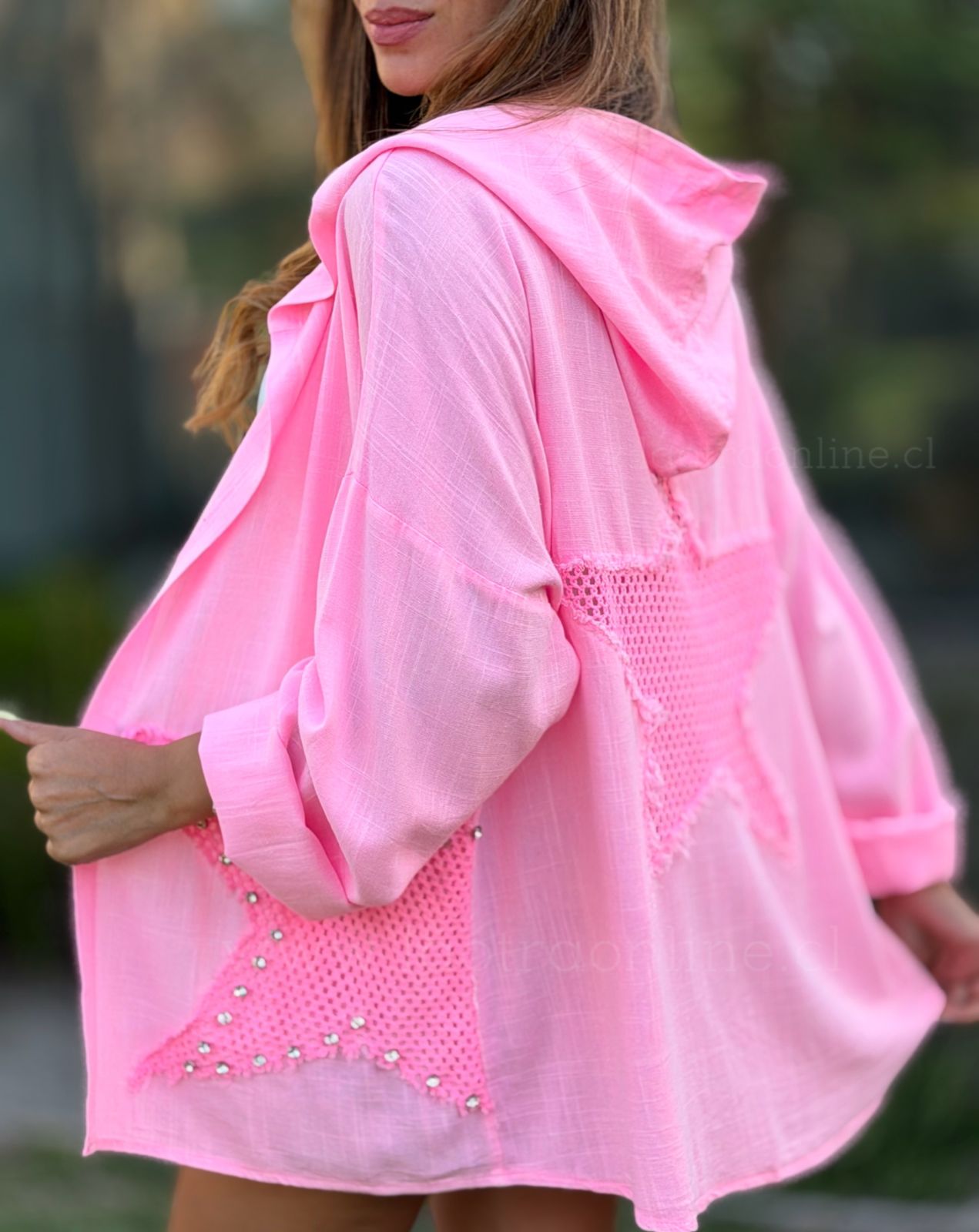 Chaqueta Star rosa