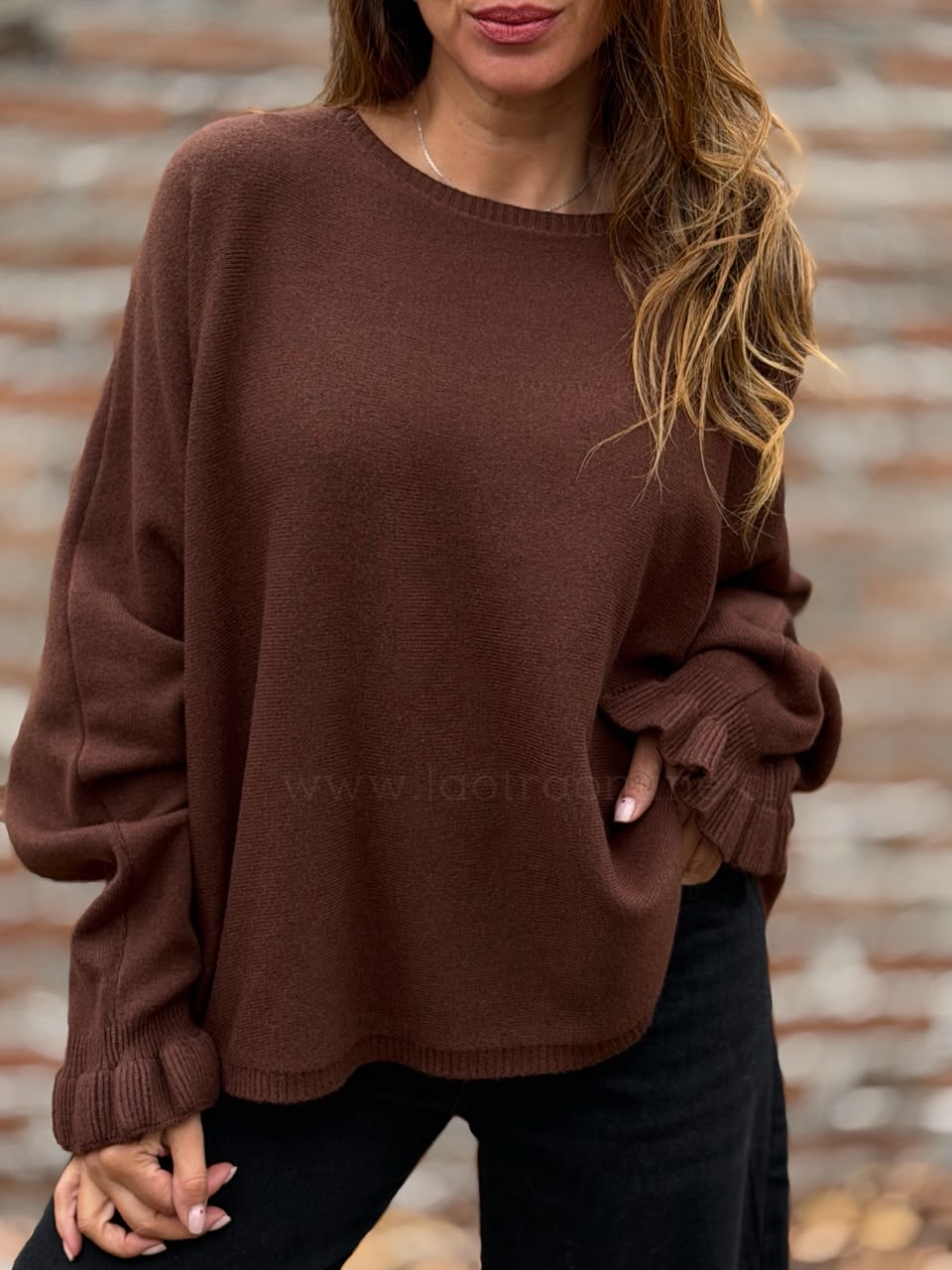 Sweater Zaragoza marrón