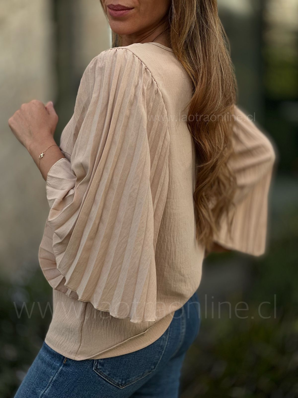 Polera Holanda camel