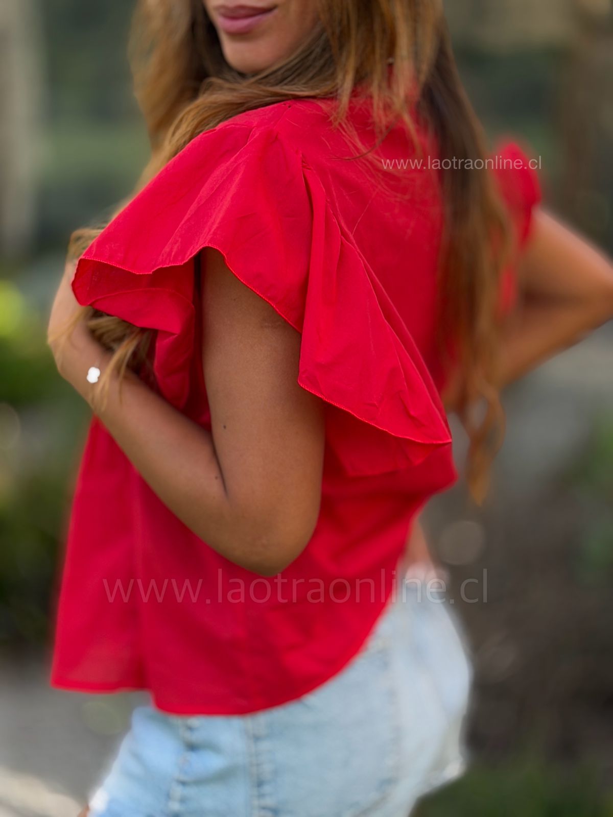 Blusa Encantadora rojo