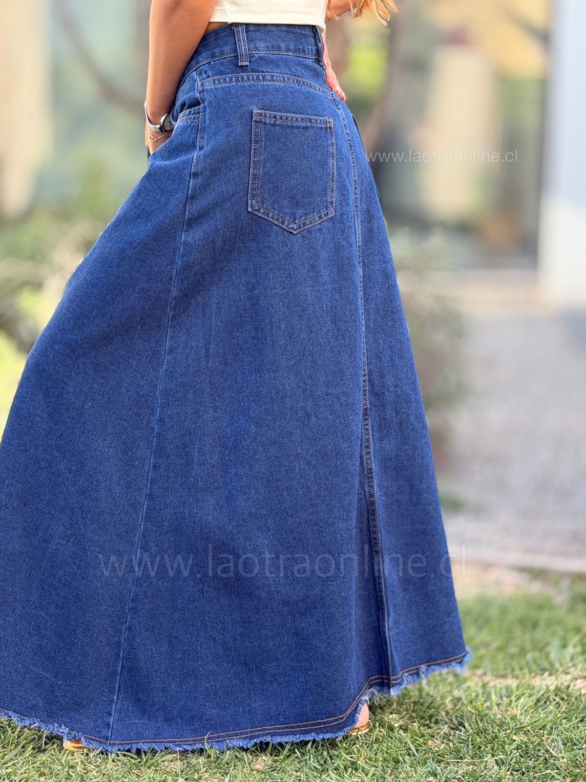 Falda Jeans azul