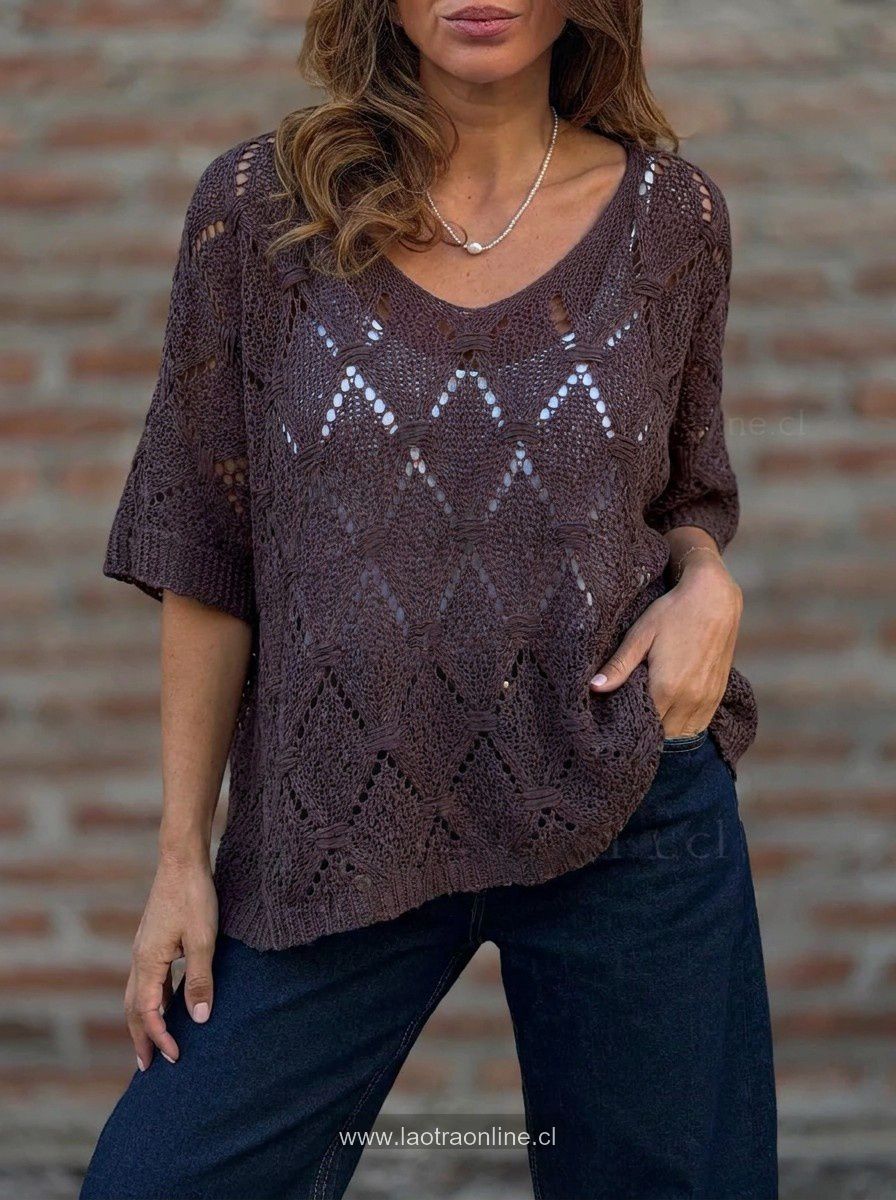 Sweater Atenea choco