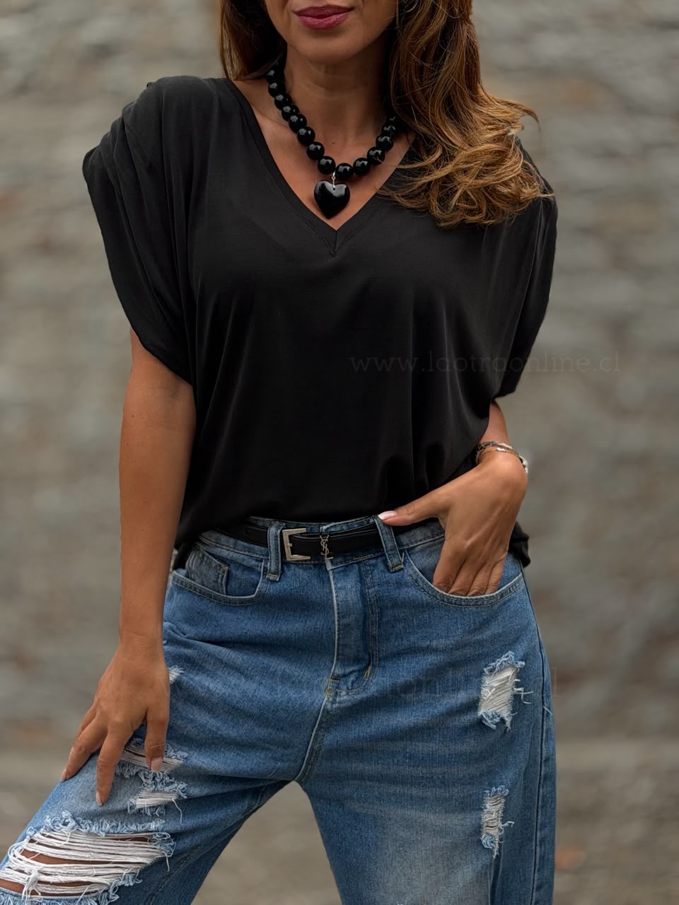 Polera Princesa negro