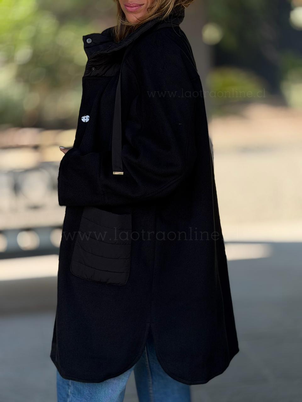 Abrigo Canadá negro