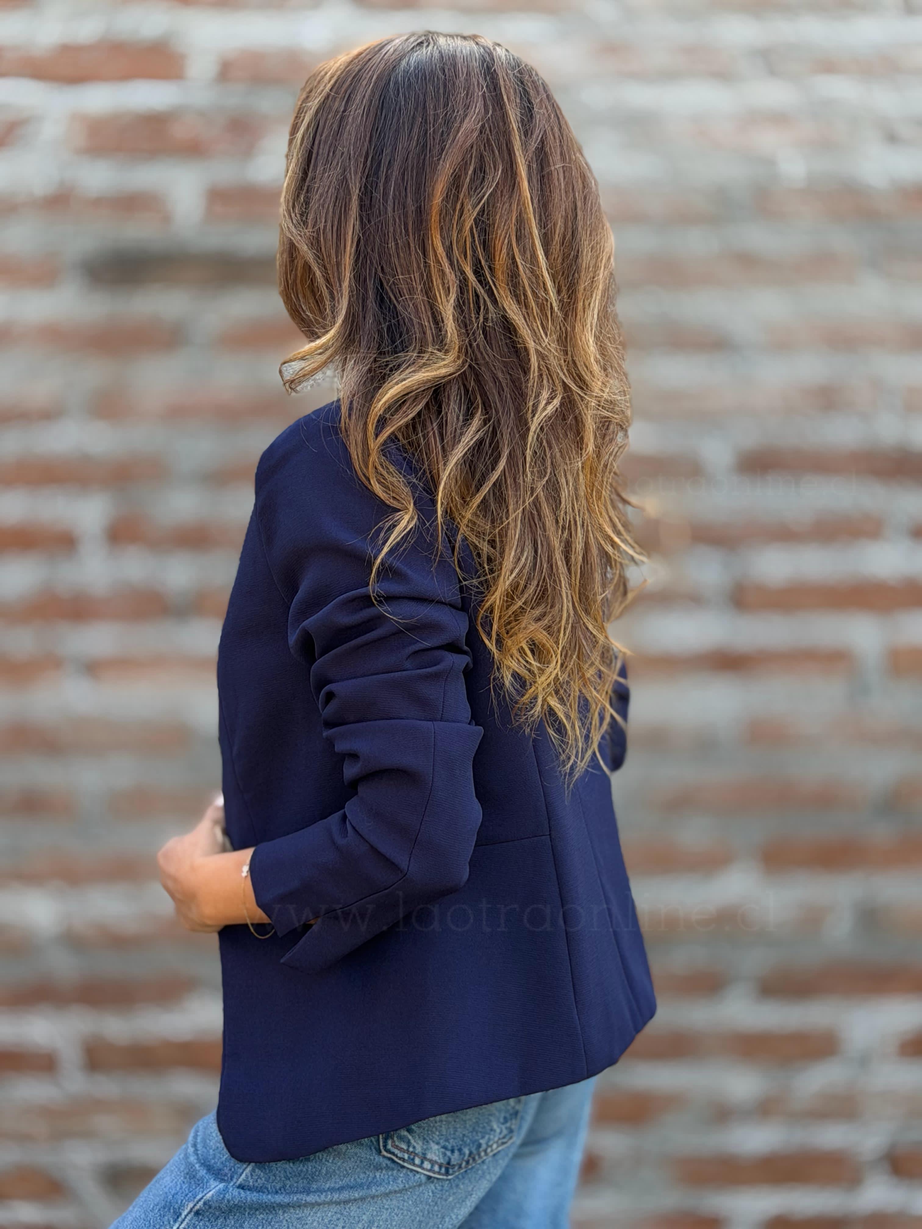Blazer Dominga azul