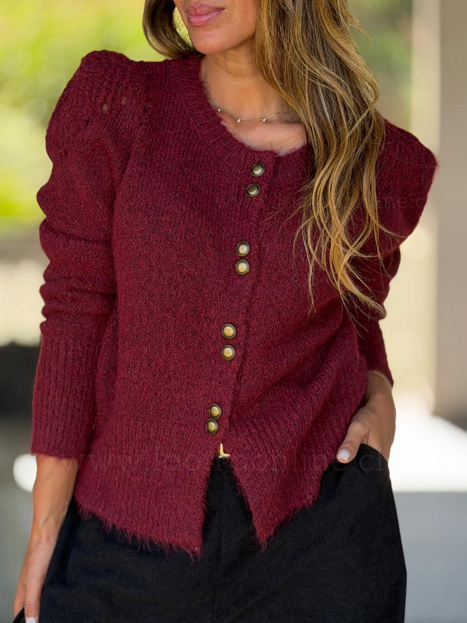 Chaleco militar  cherry