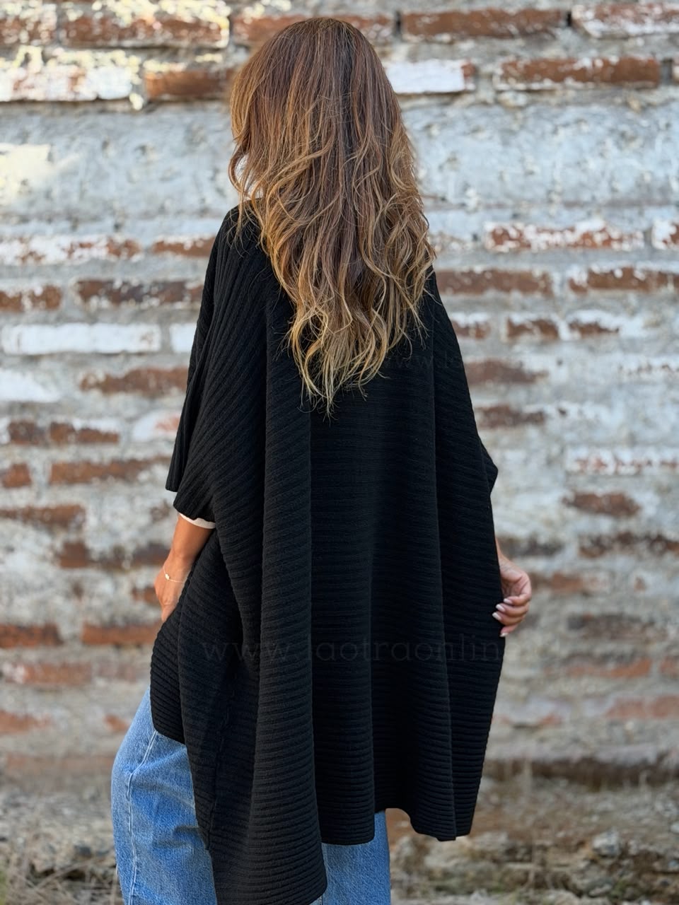 Sweater/Oversize Aveiro negro
