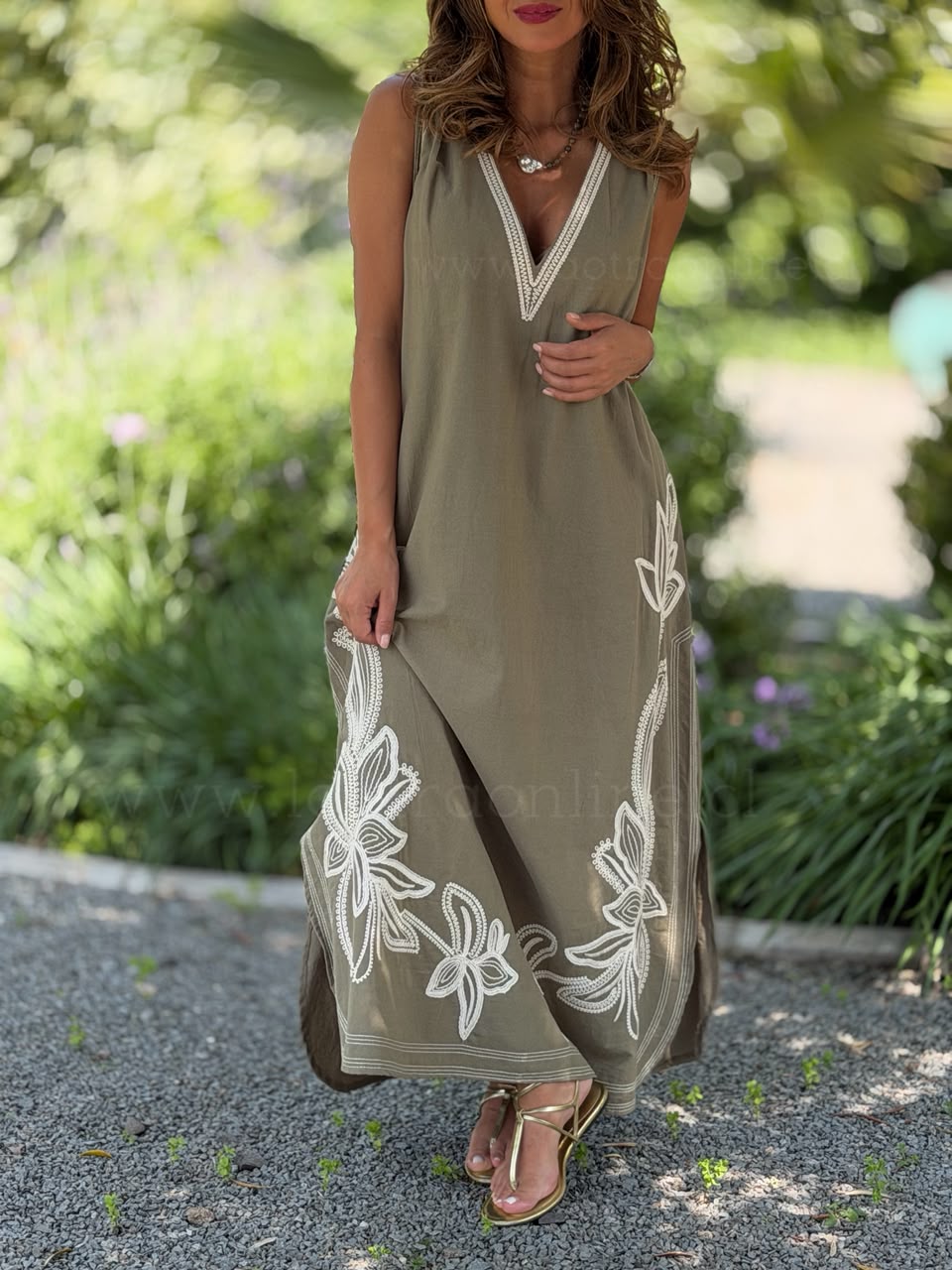 Vestido Magnífico verde