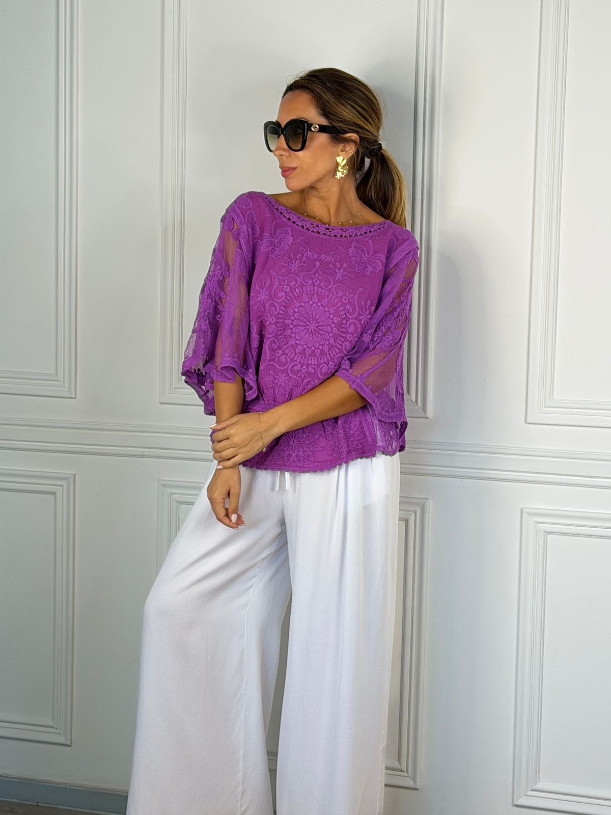 Polera Portugal magenta