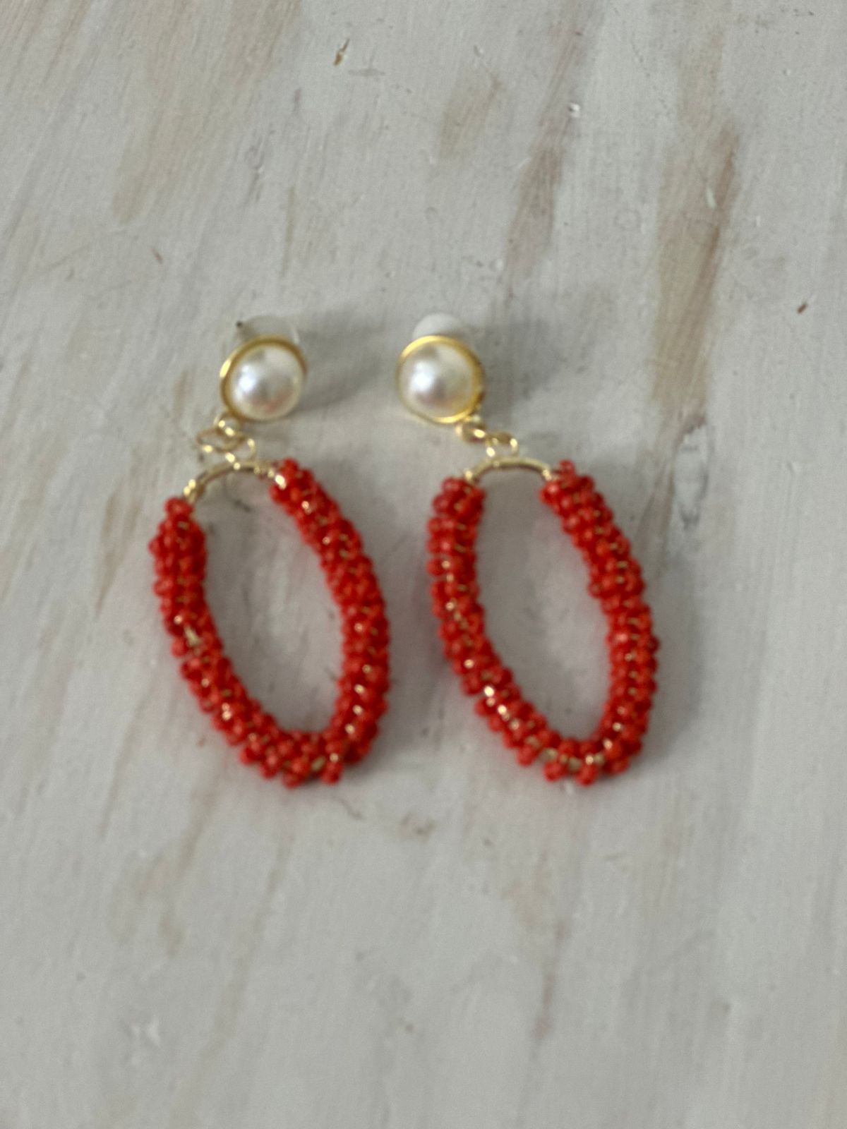 Aros Circular rojo
