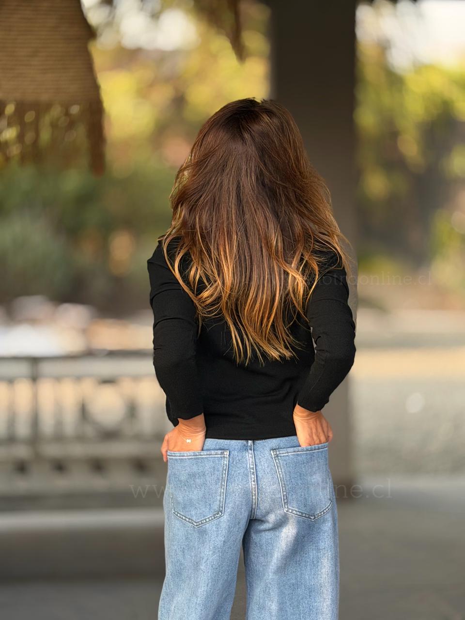 Wide Leg cargo celeste