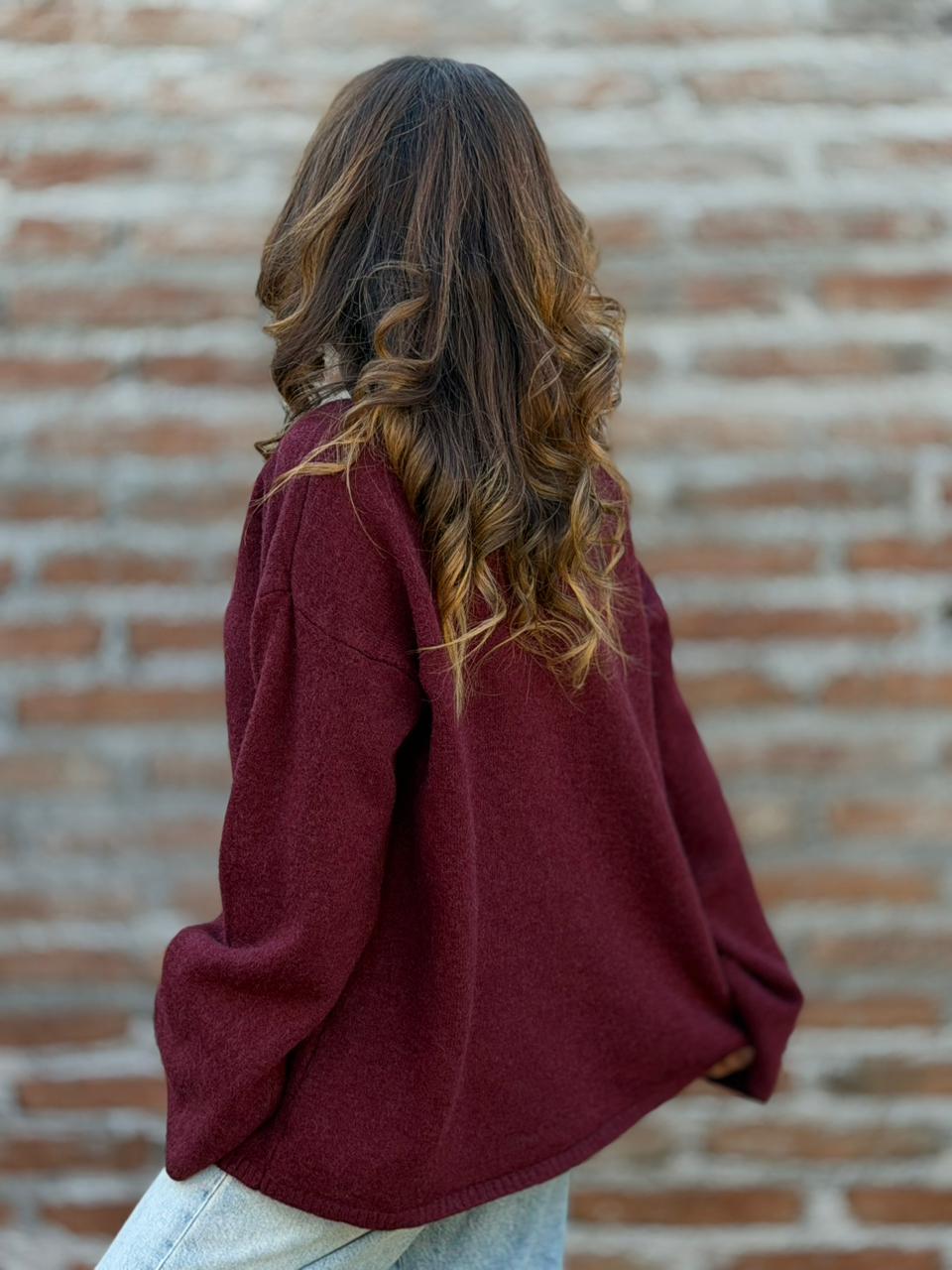 Oversize París Germain Cherry/ciruela