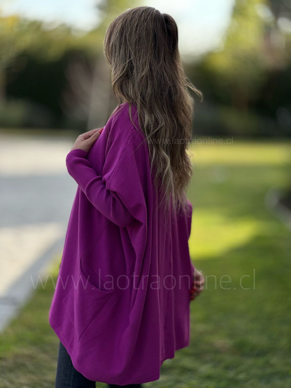 Oversize Barranquilla magenta