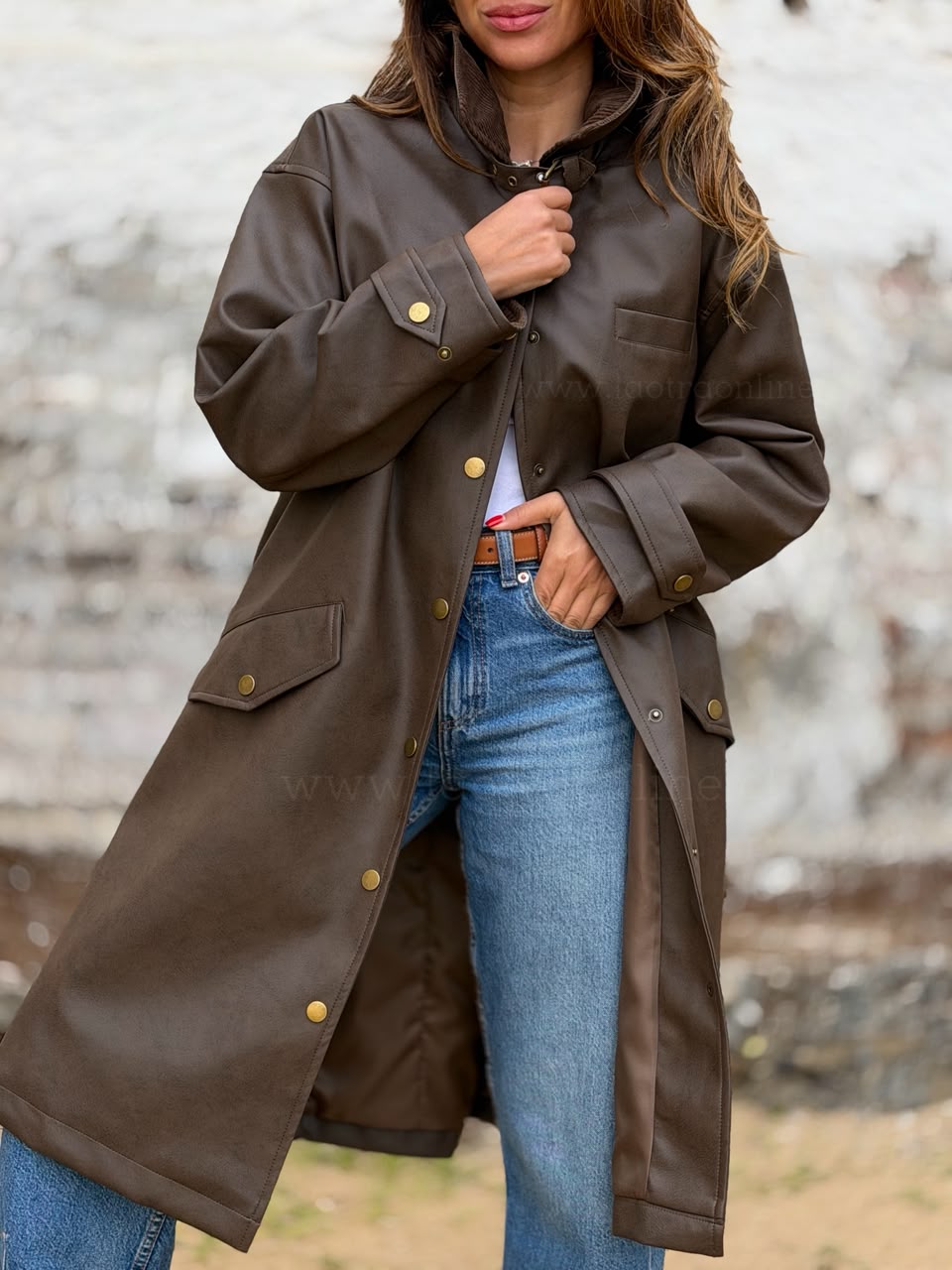 Impermeable Alaska chocolate