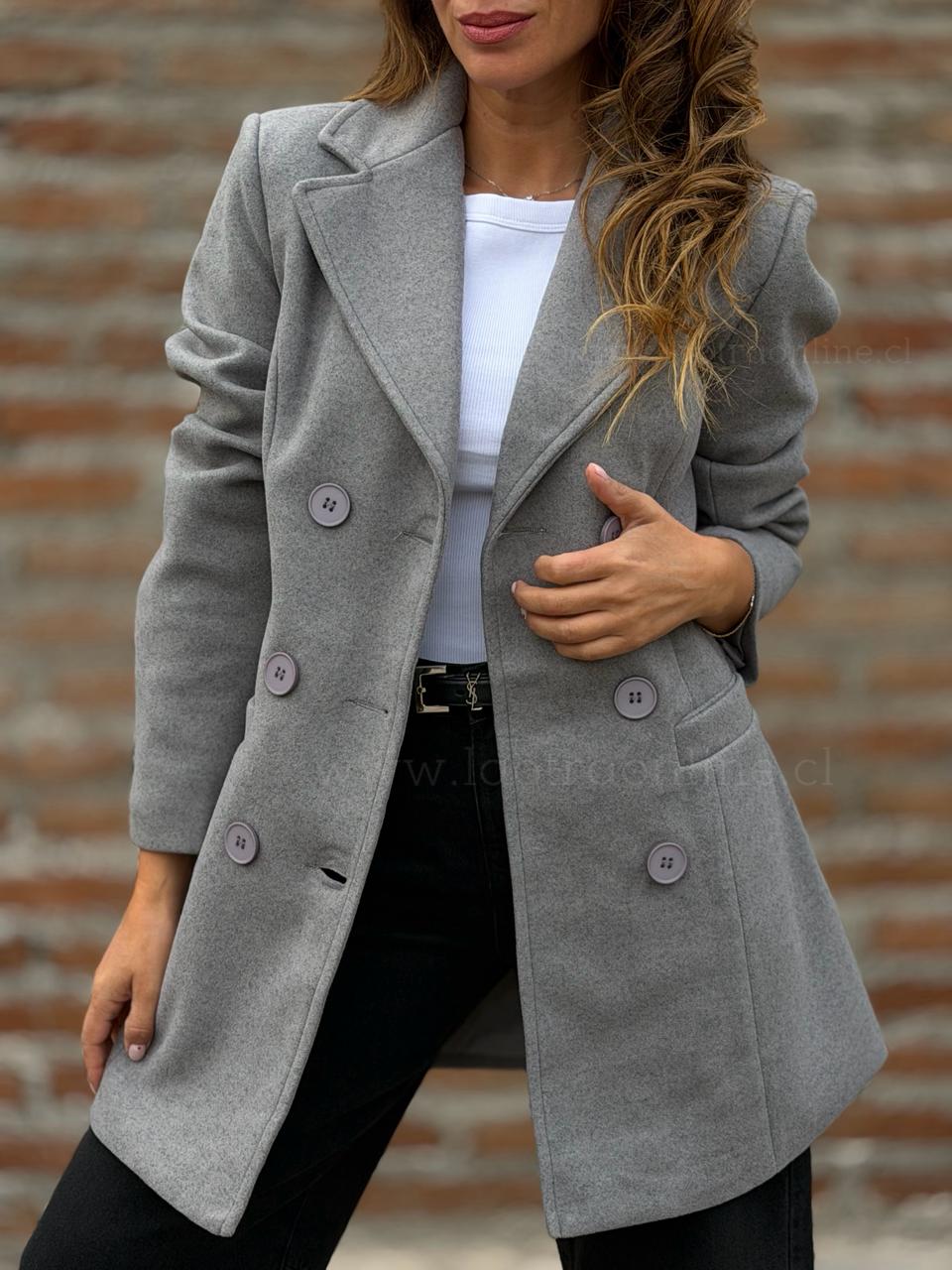 Abrigo Majestad gris