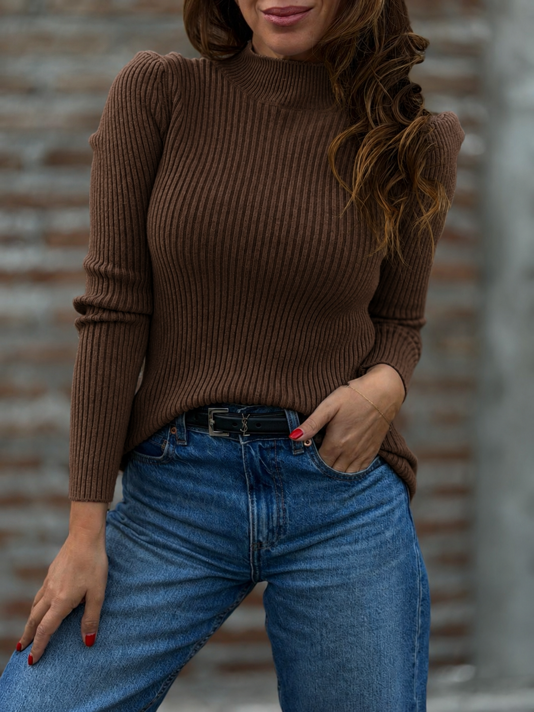 Sweater Mariquina marrón