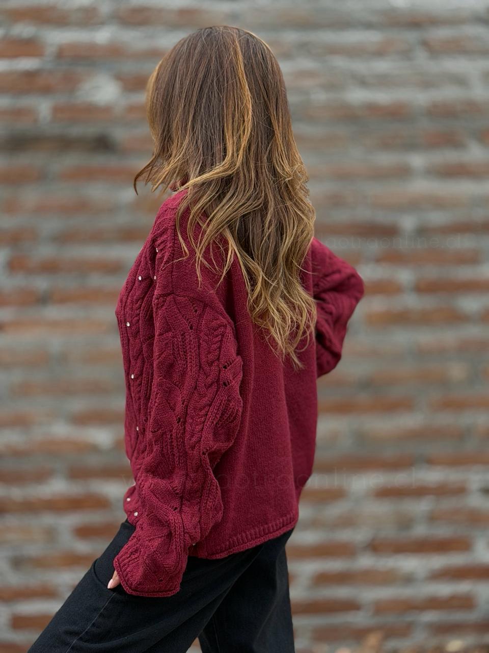 Sweater Belleza cherry