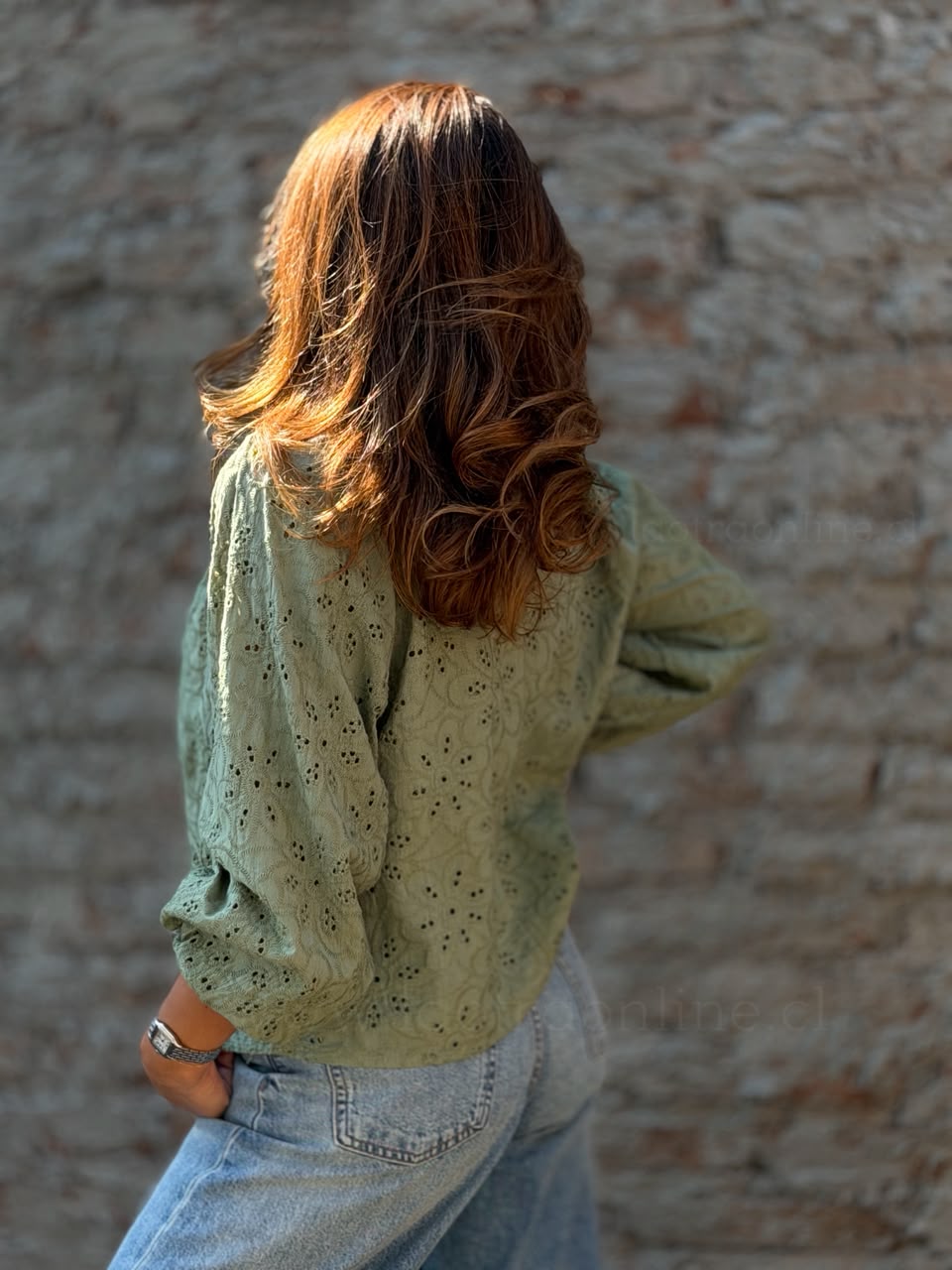 Blusa Beach verde