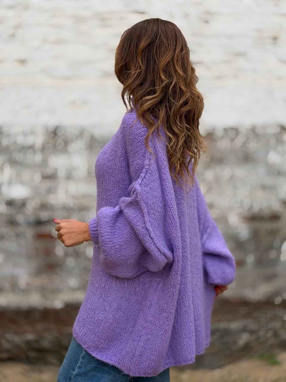Maxi Oversize Lavandas lila