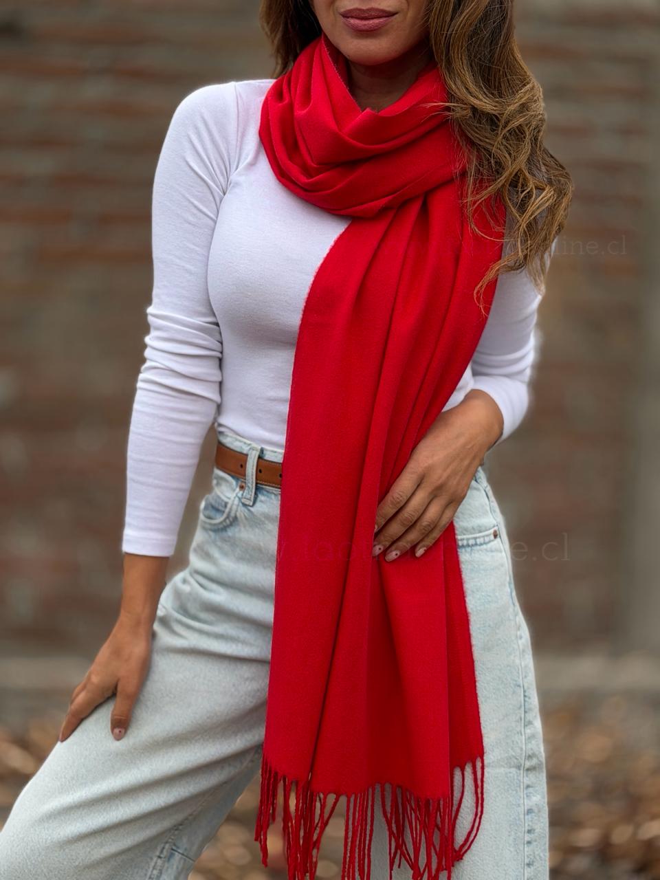 Bufandon Molly rojo