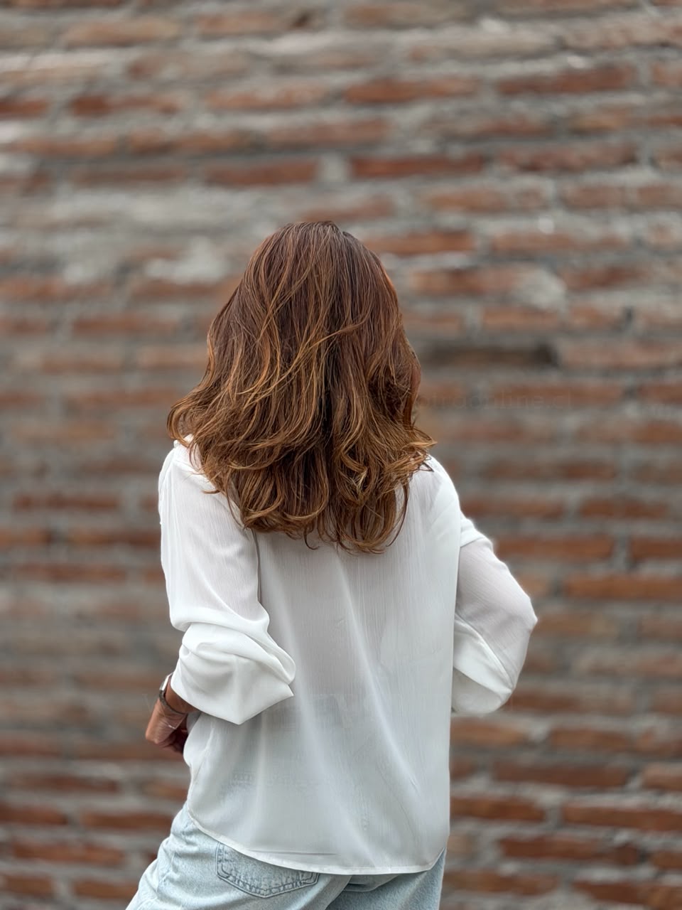 Blusa Extra Volados blanco