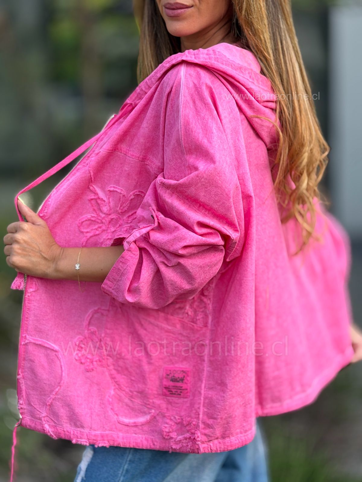 Chaqueta Valencia fucsia