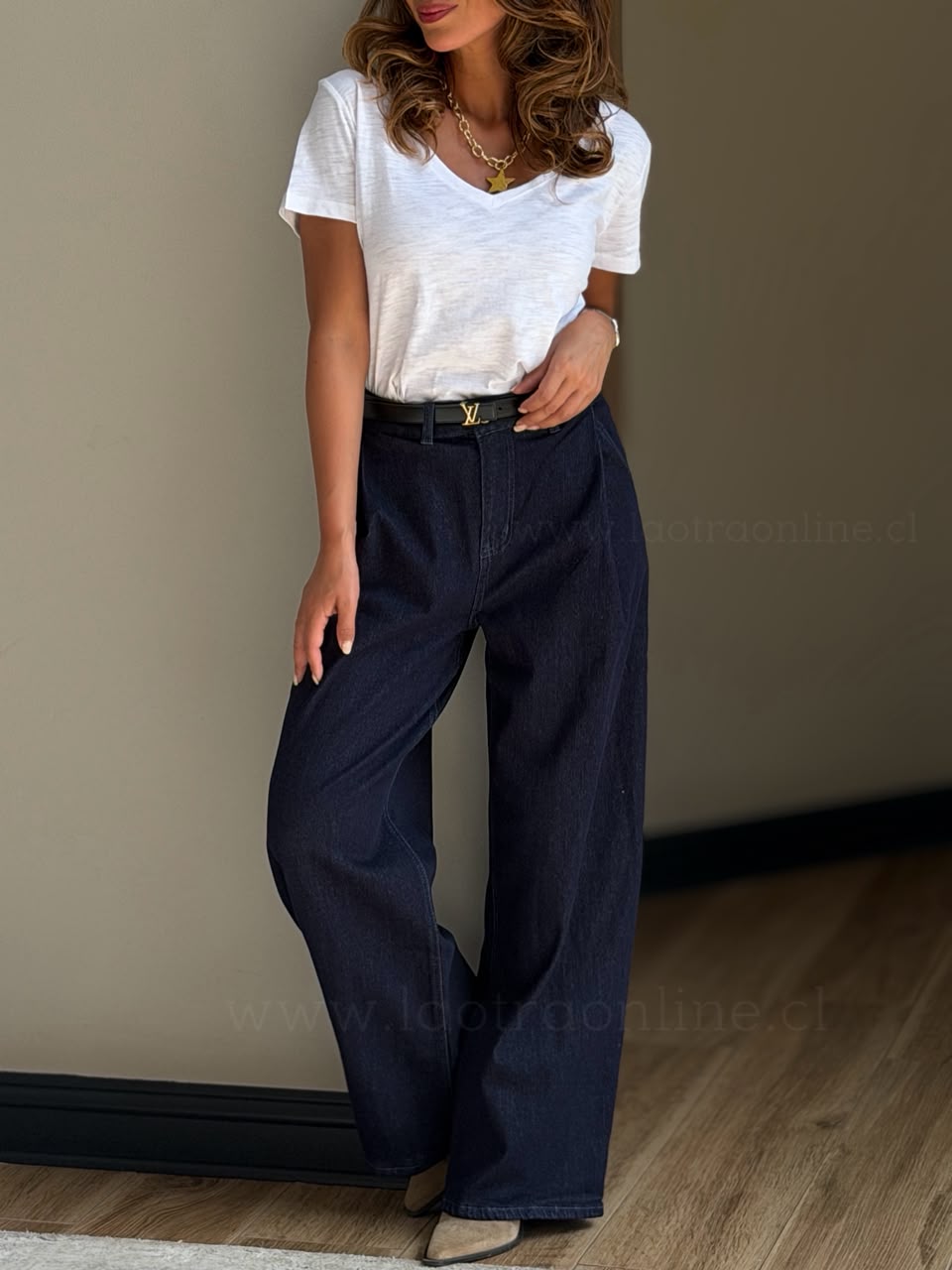 Jeans Pinzas Cairo azul