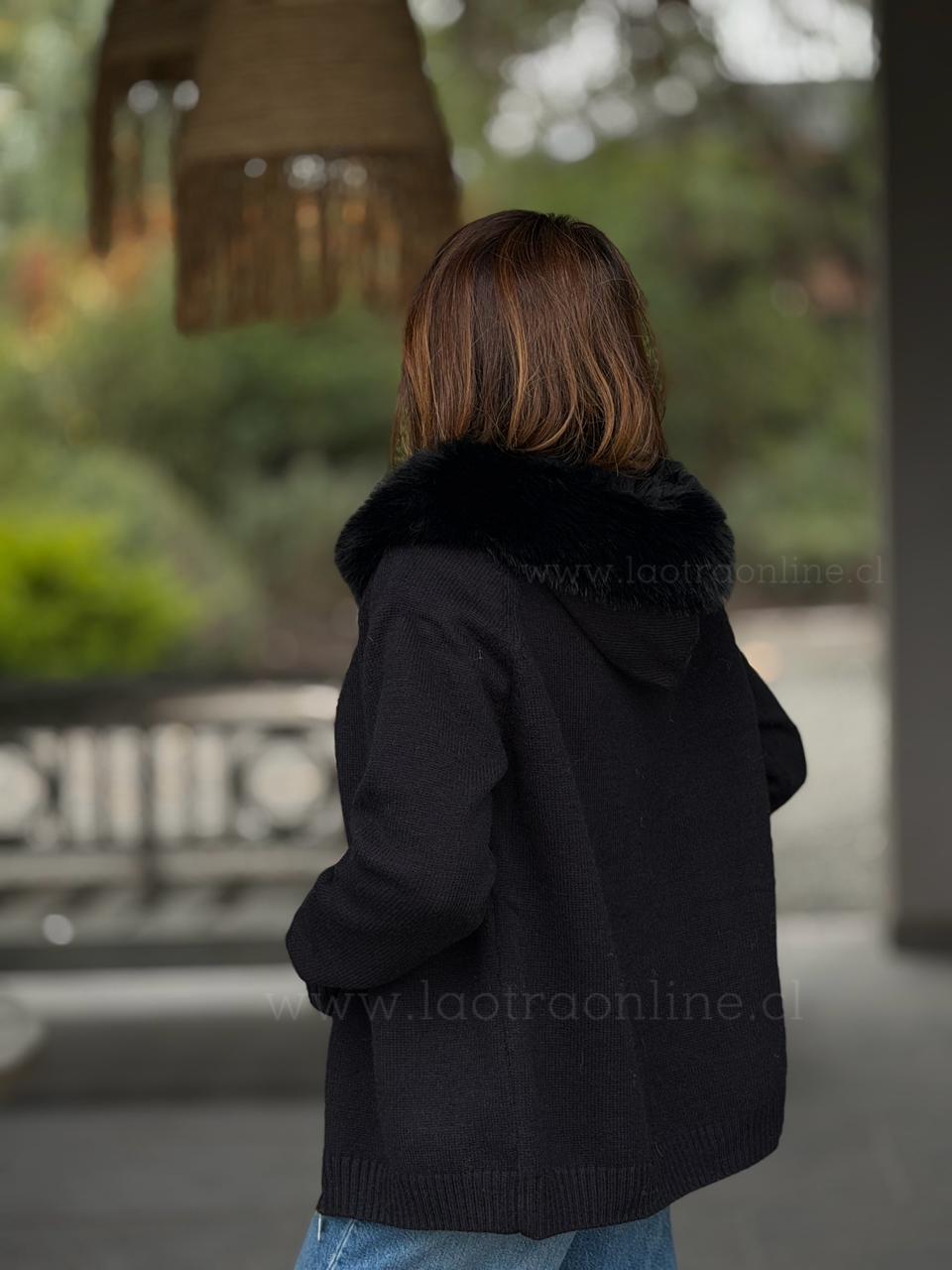Chaleco desmontable negro