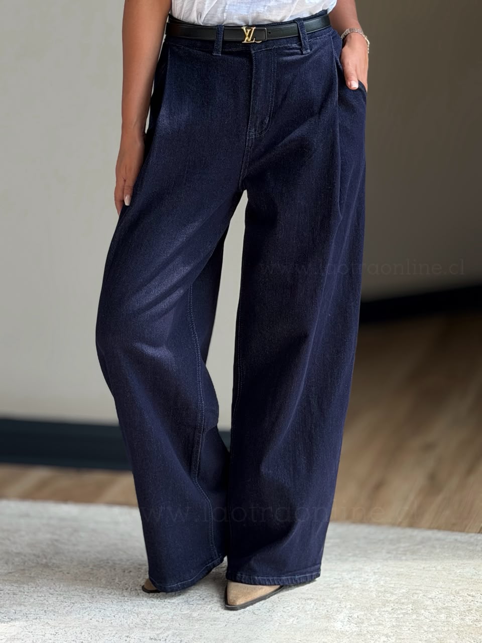 Jeans Pinzas Cairo azul