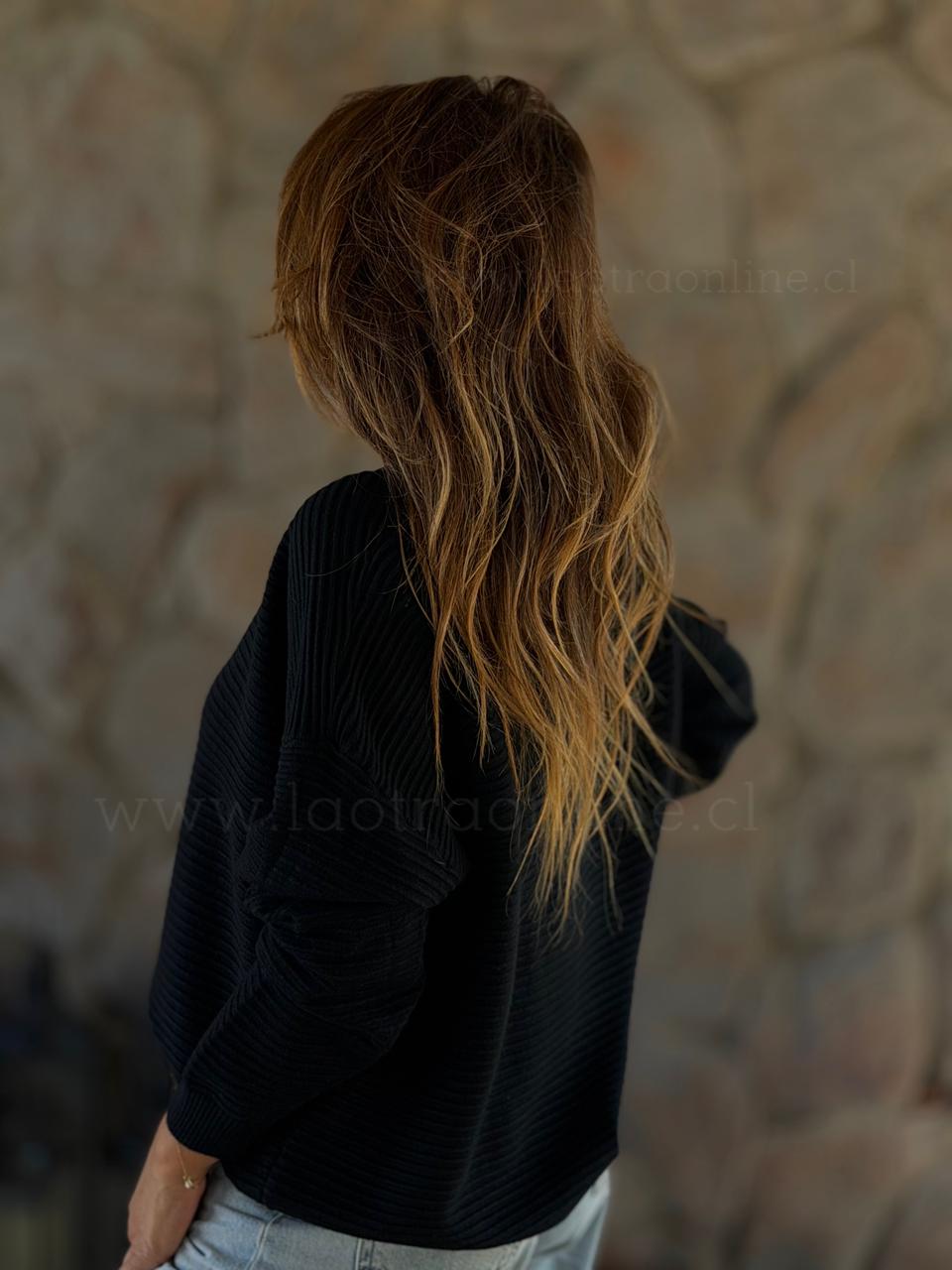 Sweater Compostela negro