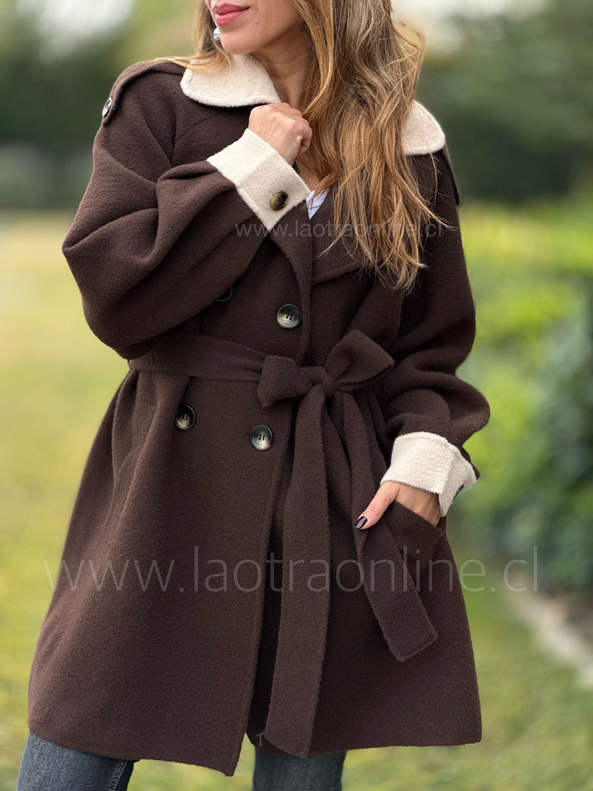 Abrigo Olympia choco