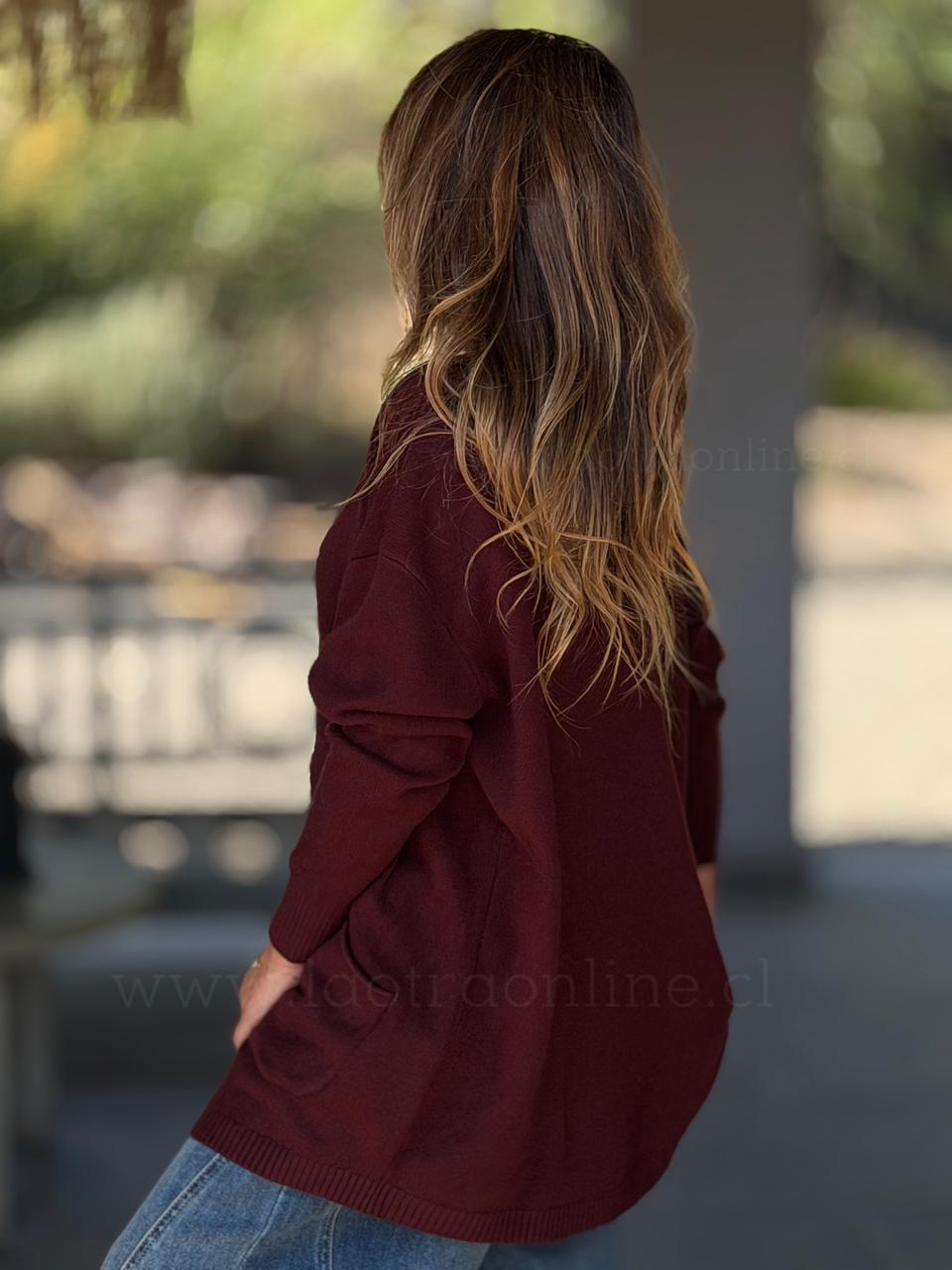 Sweater Holanda Burgundi