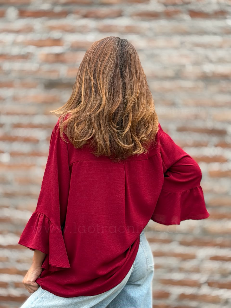 Blusón Chloe rojo