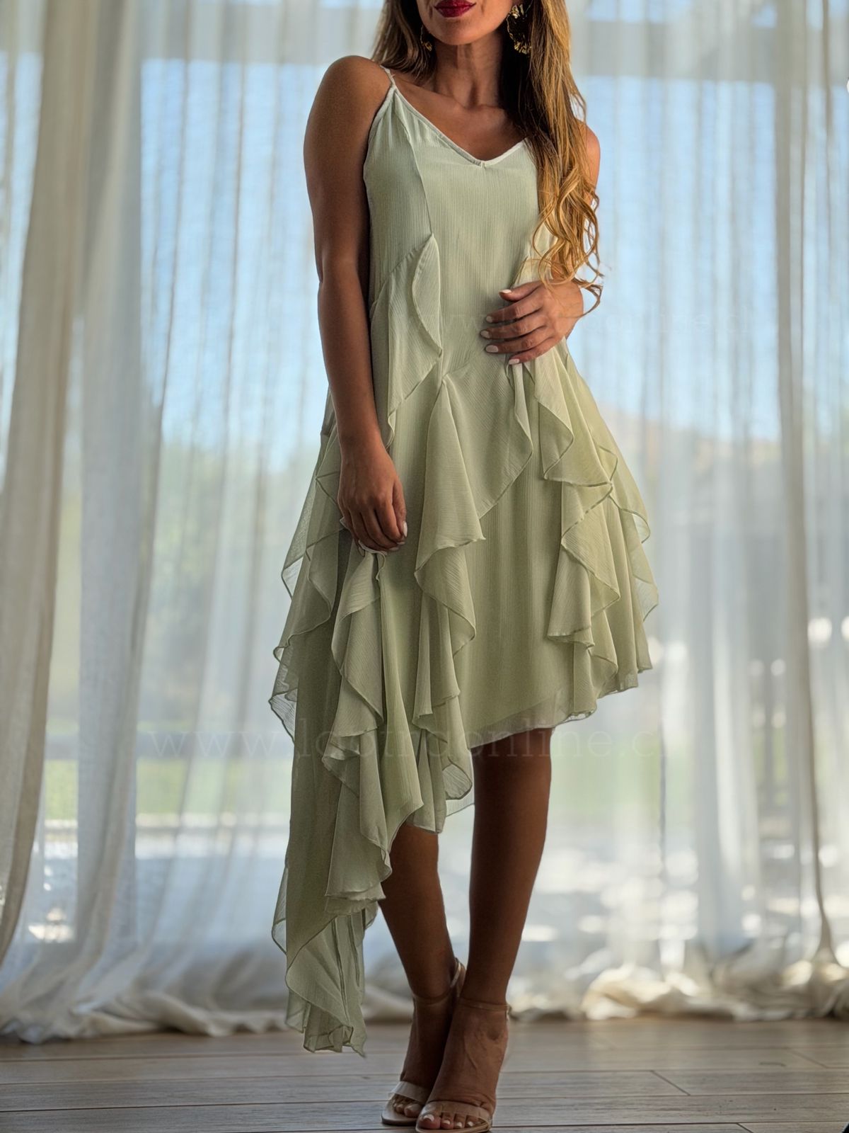 Vestido New menta